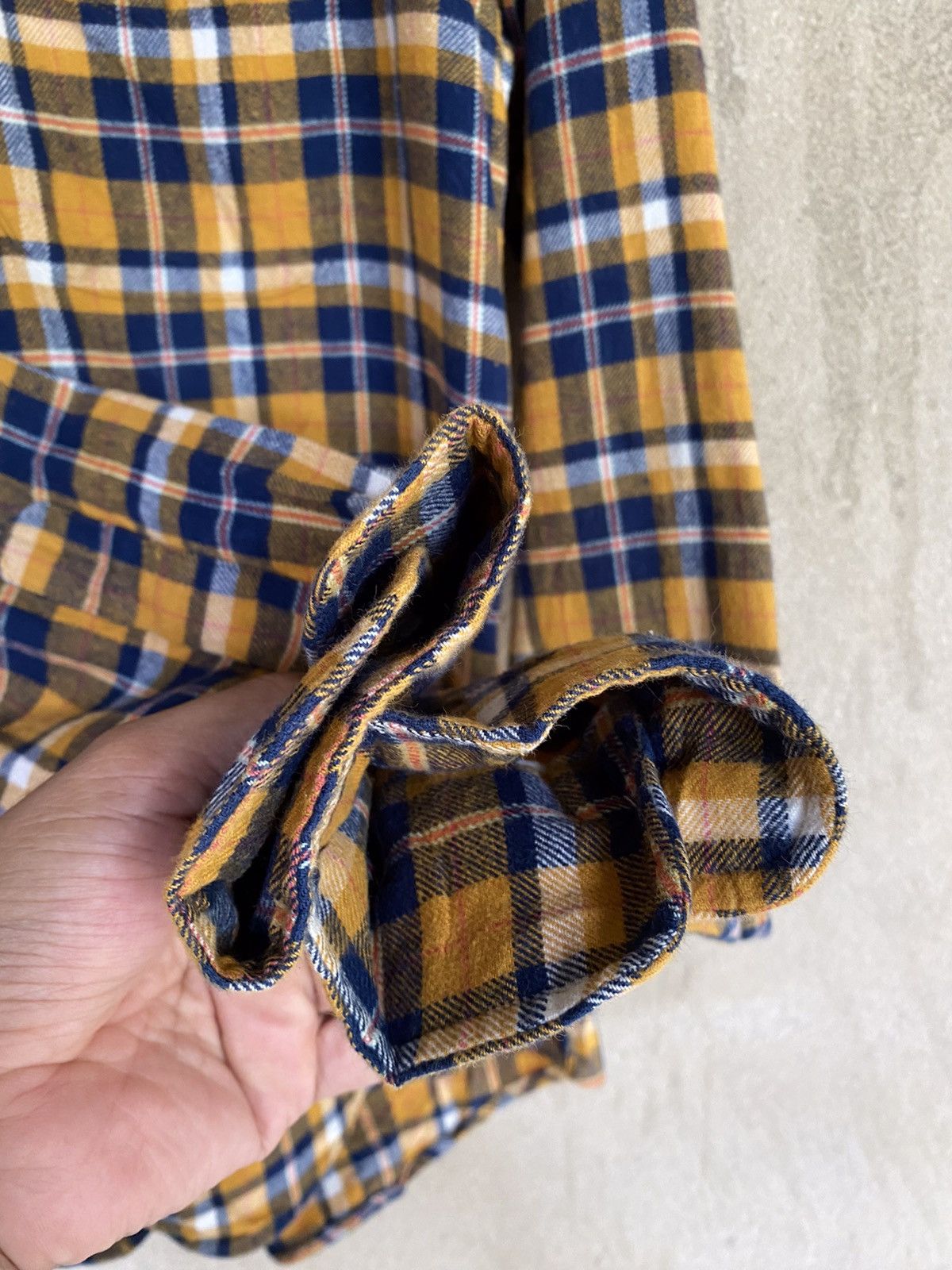 BEAUTY&YOUTH Beauty&Youth United Arrow Plaid Tartan Flannel Shirt Size US XXS / EU 40 - 6 Thumbnail