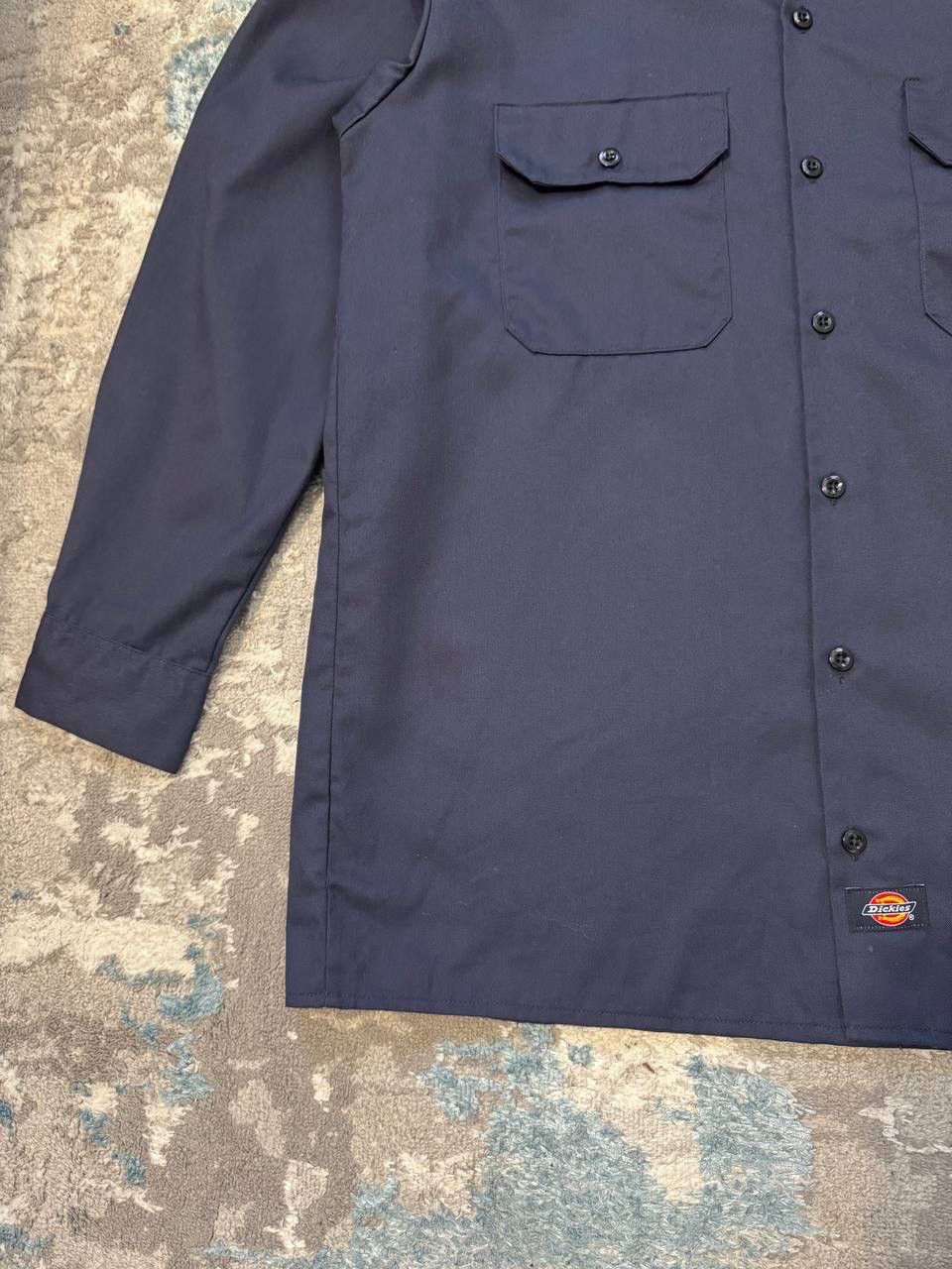 Dickies Vintage Dickies Navy Work Shirt M Size US M / EU 48-50 / 2 - 6 Thumbnail