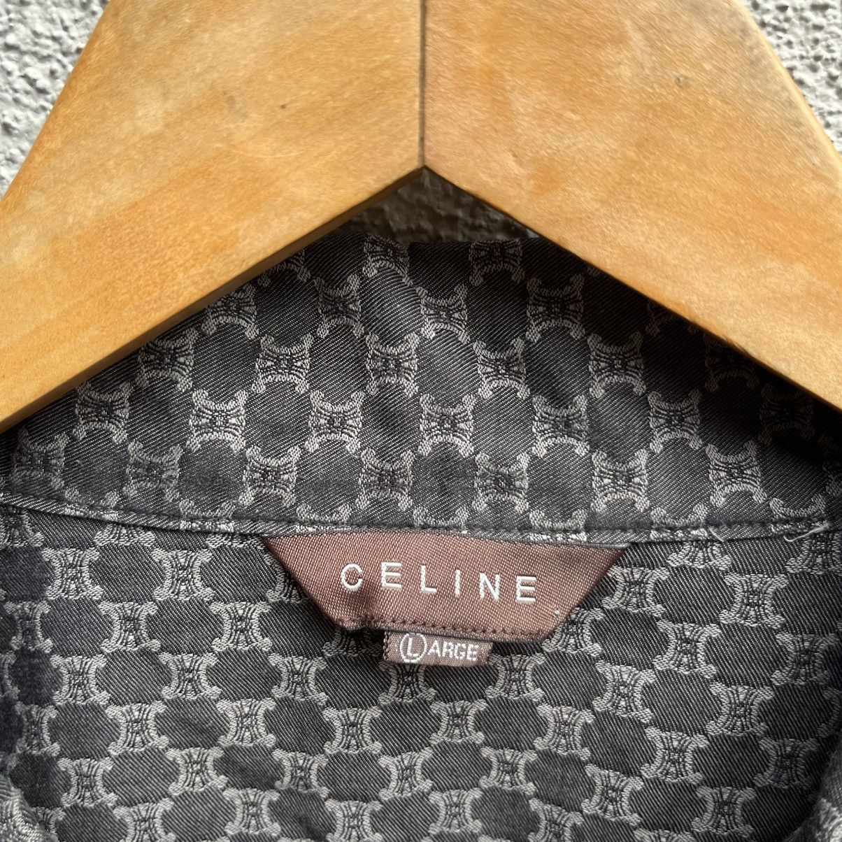 Celine CELINE monogram shirt Size US L / EU 52-54 / 3 - 5 Thumbnail