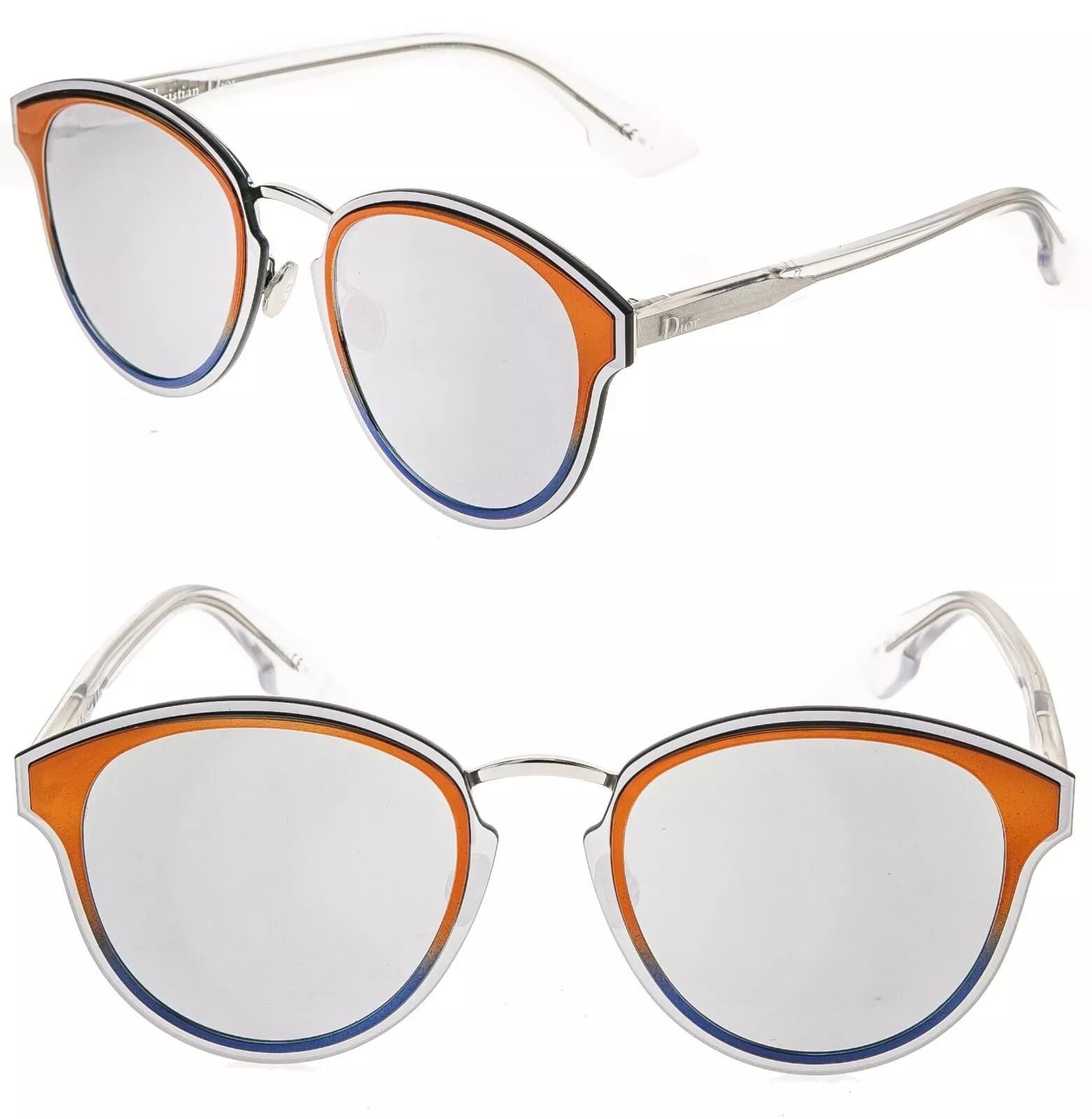 Christian Dior Monsieur CHRISTIAN DIOR NIGHTFALL Crystal Orange Silver DIORNIGHTFALL Size ONE SIZE - 1 Thumbnail