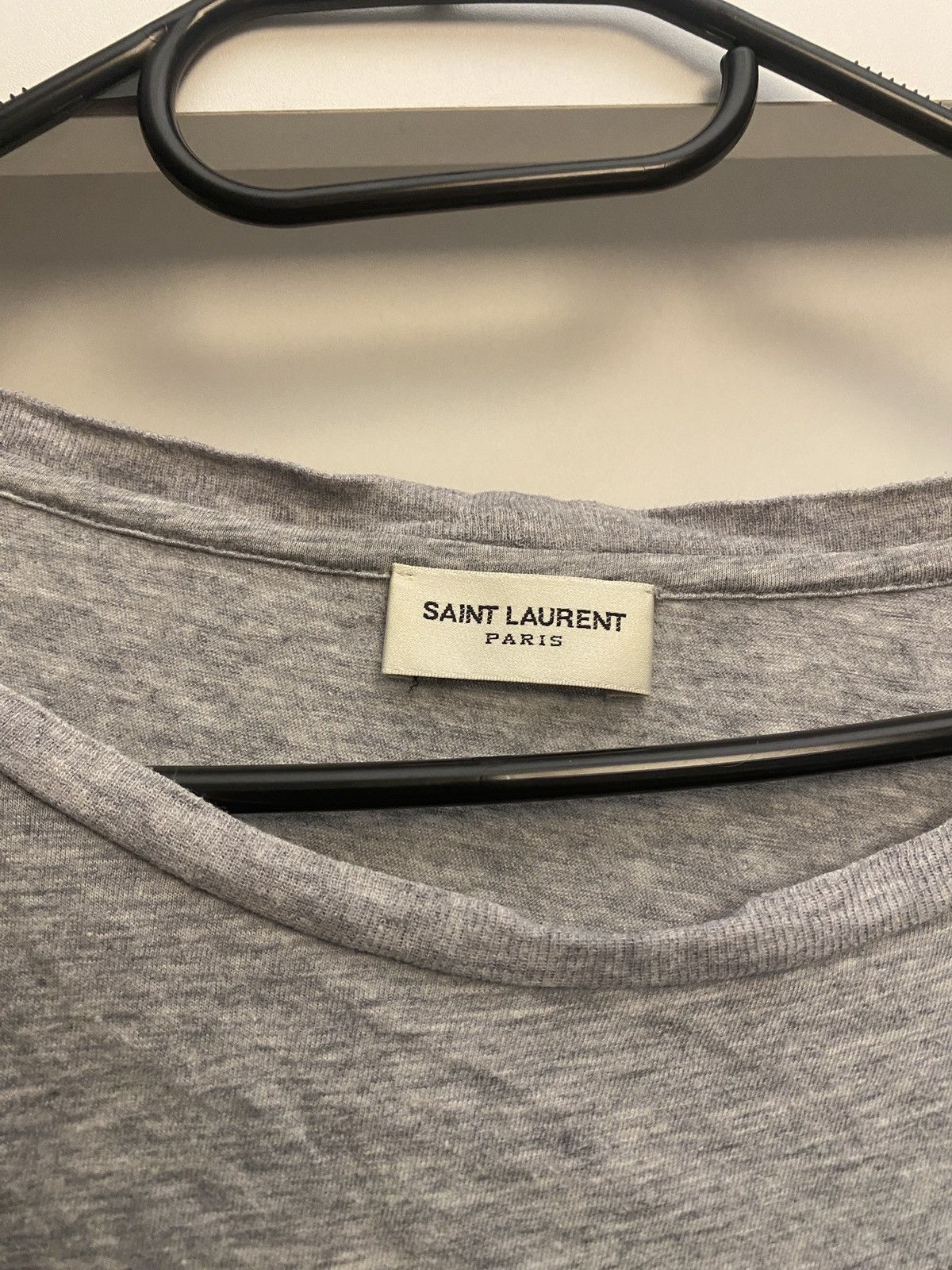 Saint Laurent Paris Saint laurent paris 2015 luxury tee Size US XL / EU 56 / 4 - 2 Thumbnail