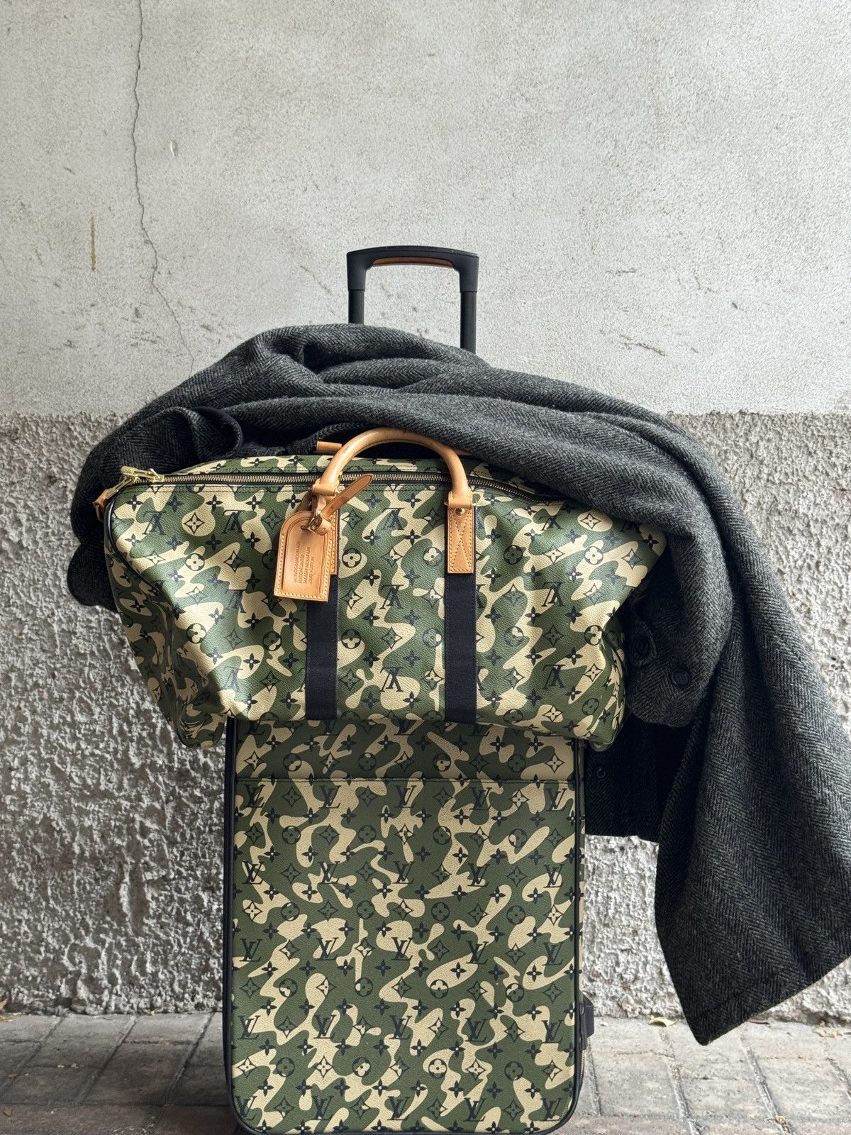 Louis Vuitton × Takashi Murakami Louis Vuitton x Takashi Murakami Keepall Monogramouflage Size ONE SIZE - 9 Thumbnail