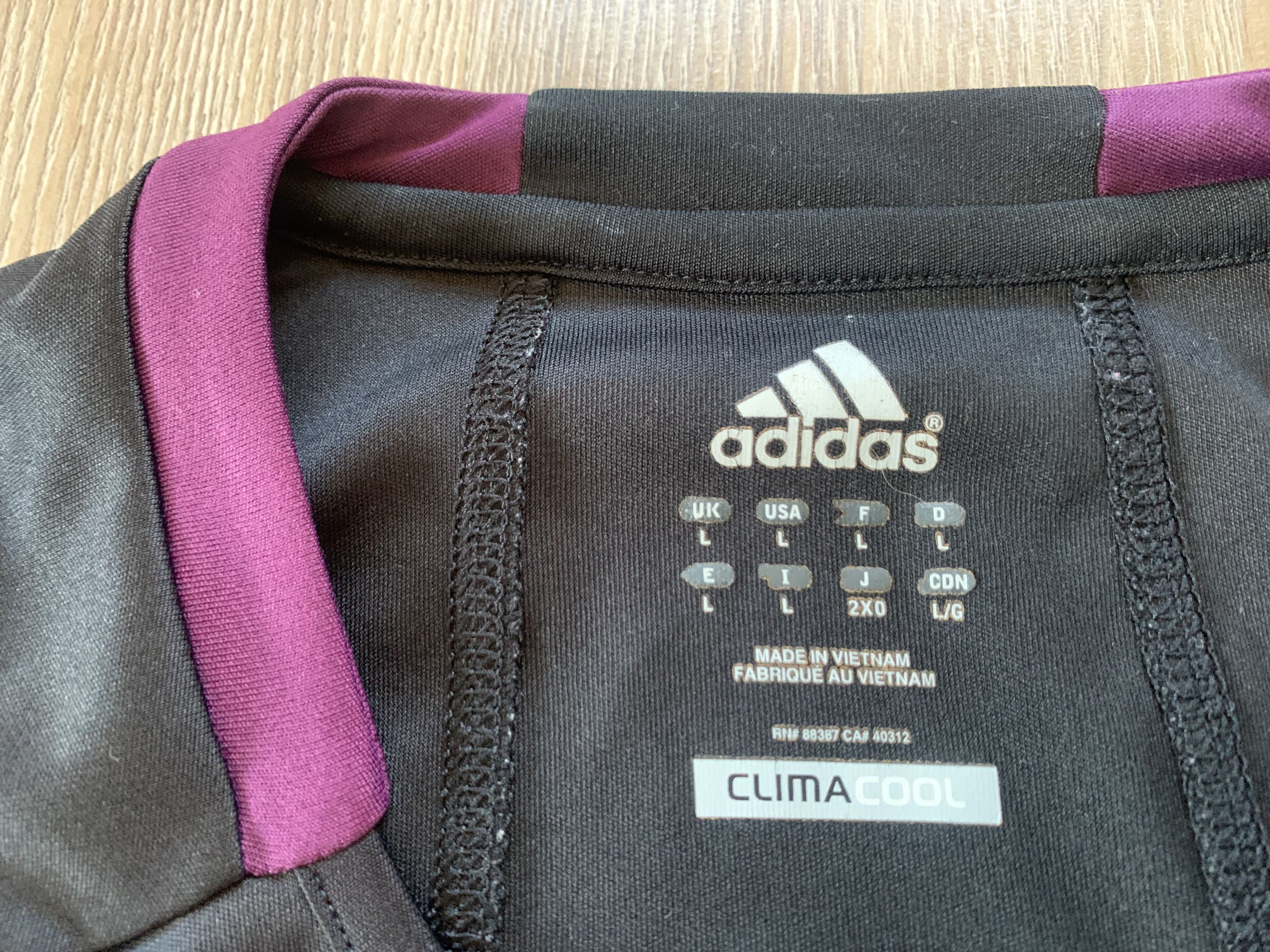 Adidas Adidas Formotion Referee Black Football Shirt Size US L / EU 52-54 / 3 - 6 Thumbnail