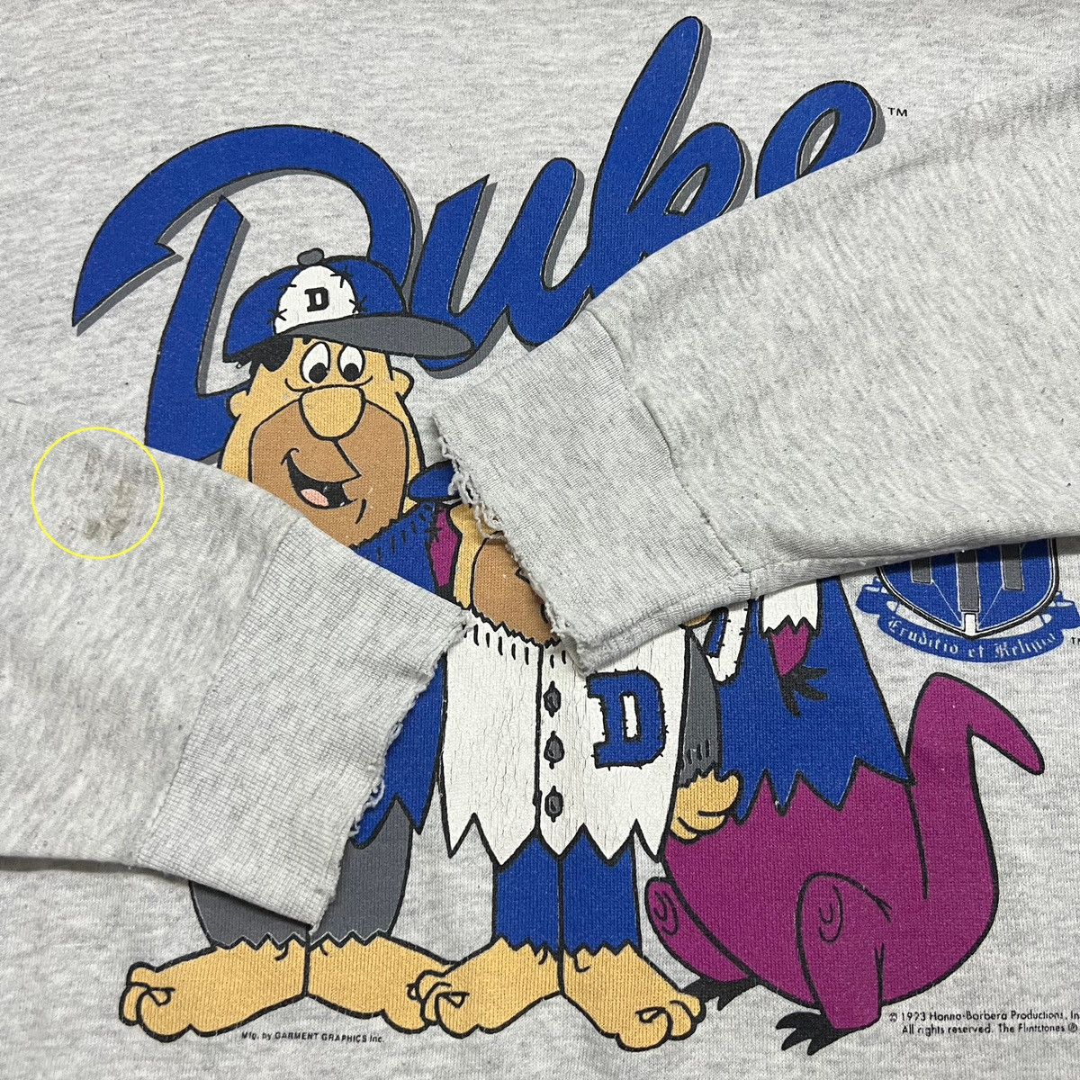 Vintage Vintage Distressed Duke University 1993 Sweatshirt Size US L / EU 52-54 / 3 - 7 Thumbnail