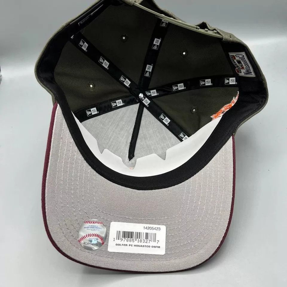 New Era Houston Astros Hat Men Astrodome Patch The Golfer Snap Back Size ONE SIZE - 4 Thumbnail