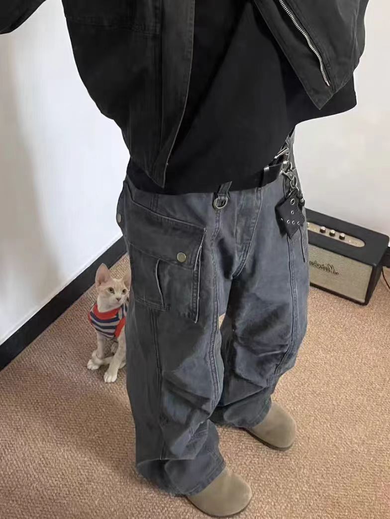 Jean Casual Workwear Pocket Pants Size US 30 / EU 46 - 4 Thumbnail