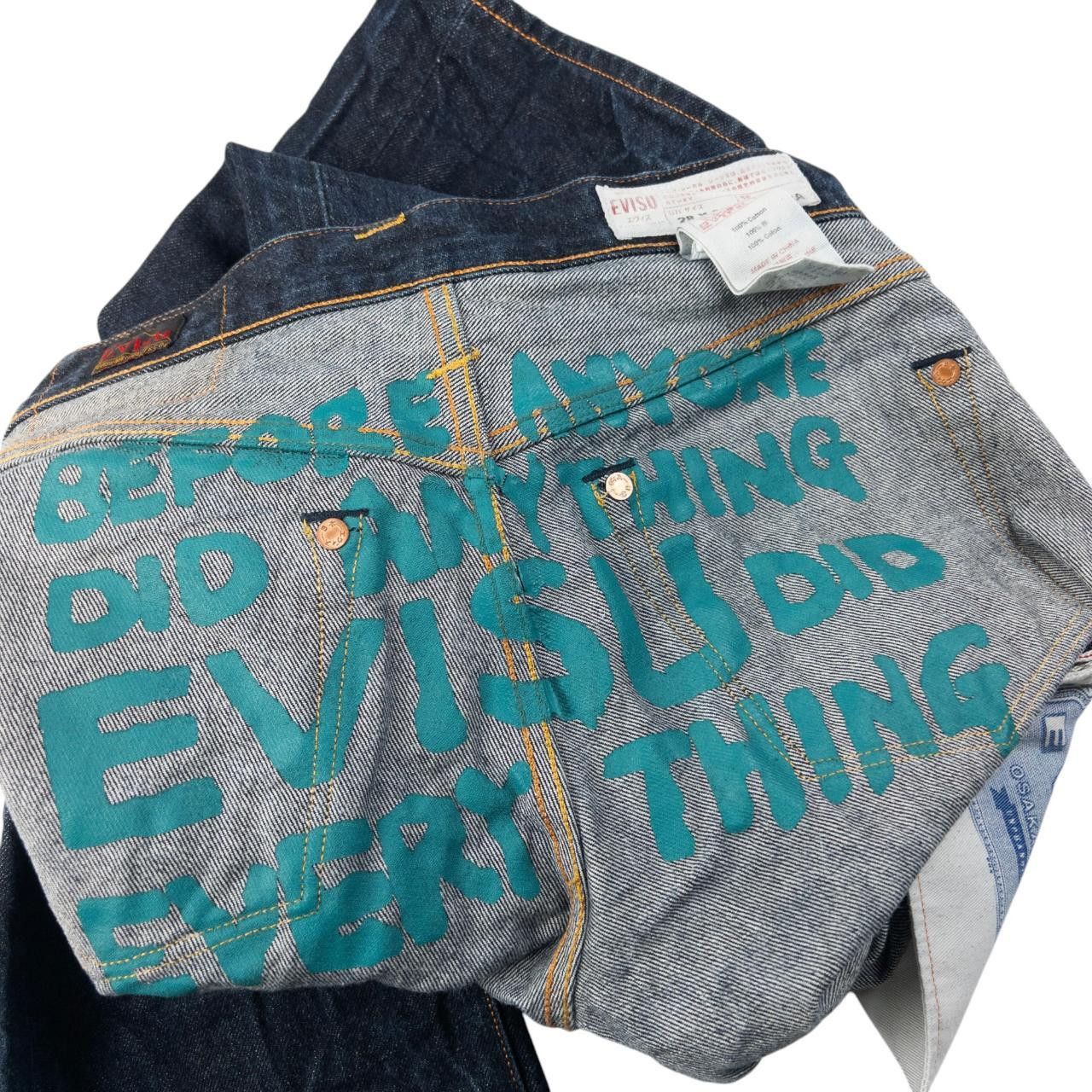 Evisu Vintage Evisu Gull Hook Japanese Denim Jeans Size W28 Size US 28 / EU 44 - 6 Thumbnail