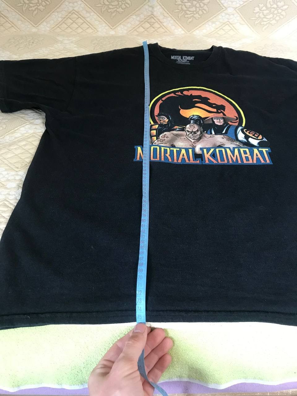Microsoft 🔥 RARE Vintage Mortal Combat Tee T-Shirt Video Game Apple Size US L / EU 52-54 / 3 - 10 Thumbnail