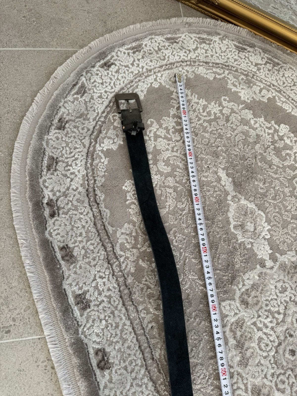Armani Vintage Armani Monogram FADED Belt Y2K Size ONE SIZE - 8 Thumbnail