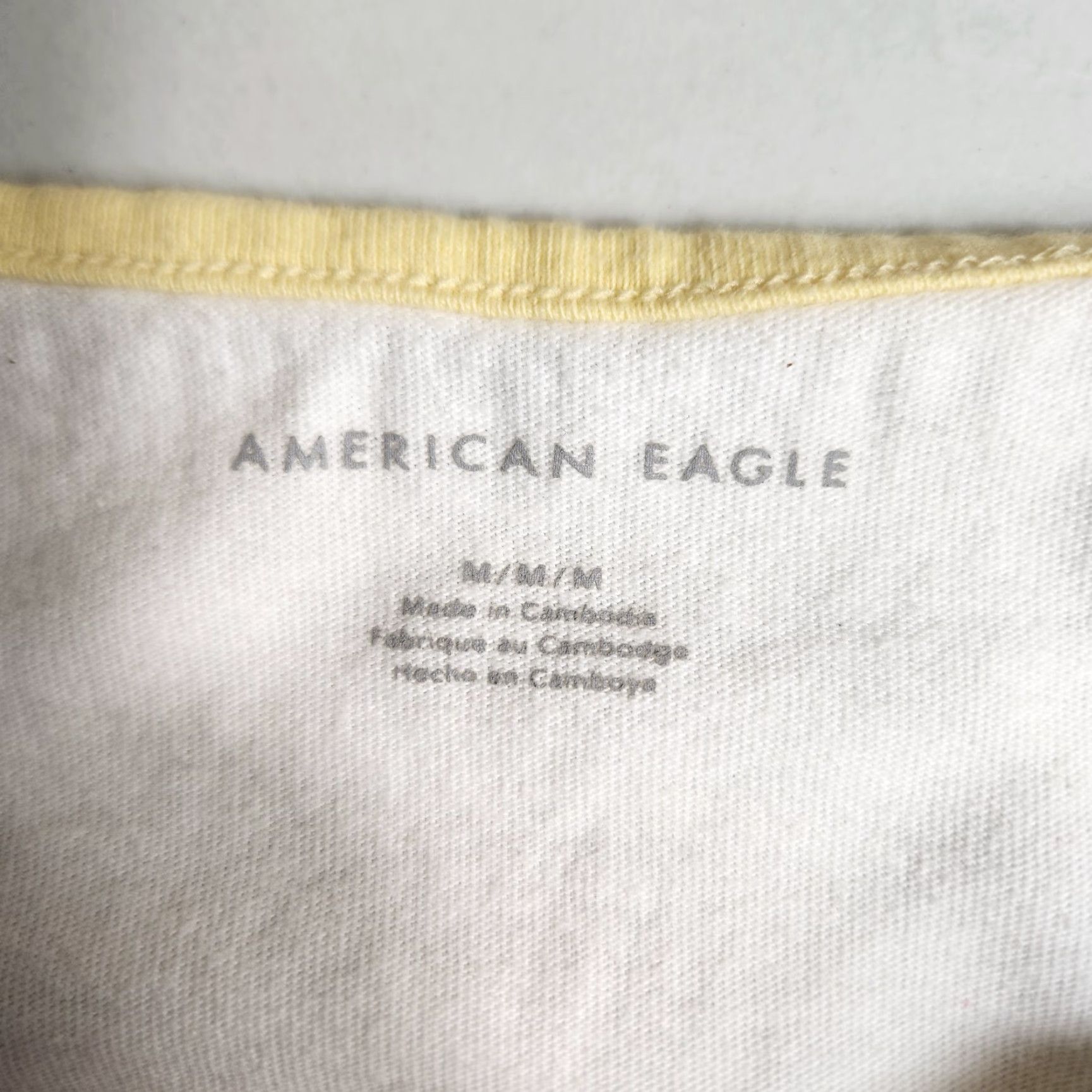 American Eagle Outfitters American Eagle Outfitters Shirt Womens M Ivory Sunflower Halter Top Tank Beach Bohemian Flower Casual Summer 90s Womens Size M / US 6-8 / IT 42-44 - 4 Thumbnail