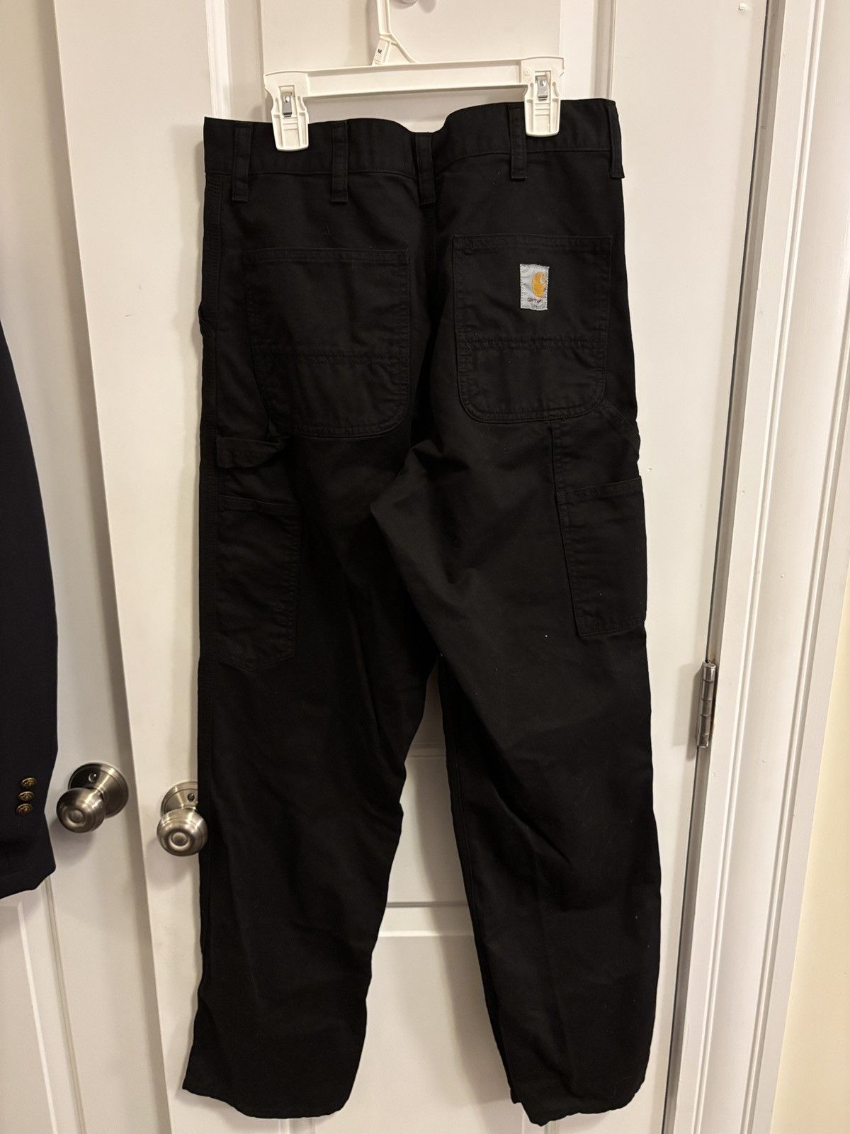 Carhartt Wip Single Knee Pant - Drill | Black (garment dyed) Size US 28 / EU 44 - 3 Thumbnail