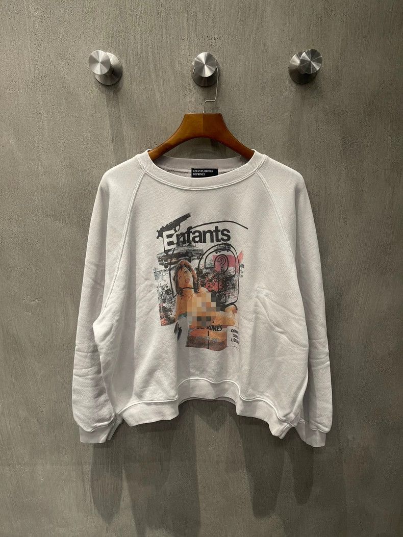 Enfants Riches Deprimes Enfants Riches Deprimes White Graffiti Thrilling Hoodie 25 Size US L / EU 52-54 / 3 - 1 Thumbnail