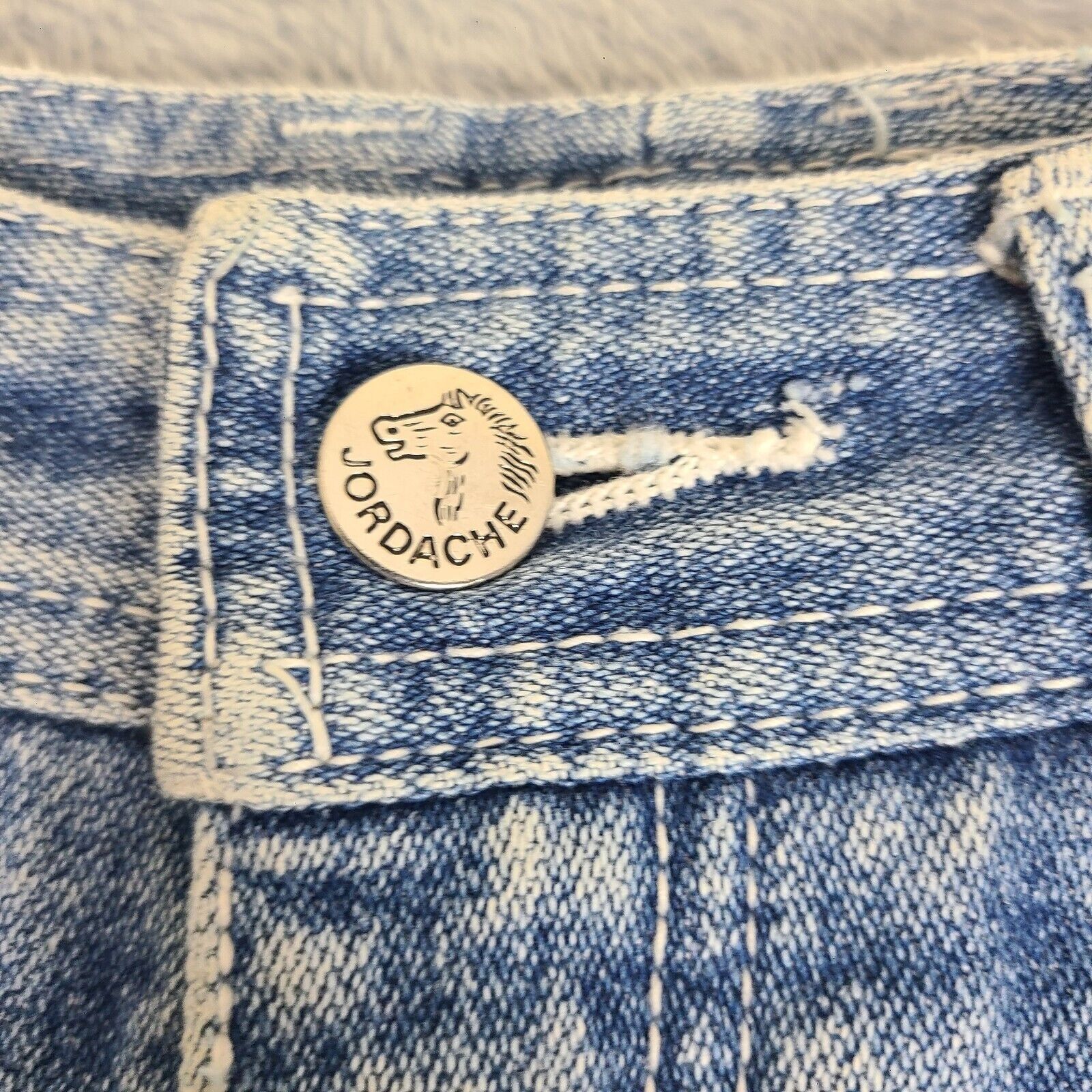 Jordache Vintage 70s 80s Jordache Medium Wash Jeans 26 Women's RN 529 Size 26" / US 2 / IT 38 - 4 Thumbnail