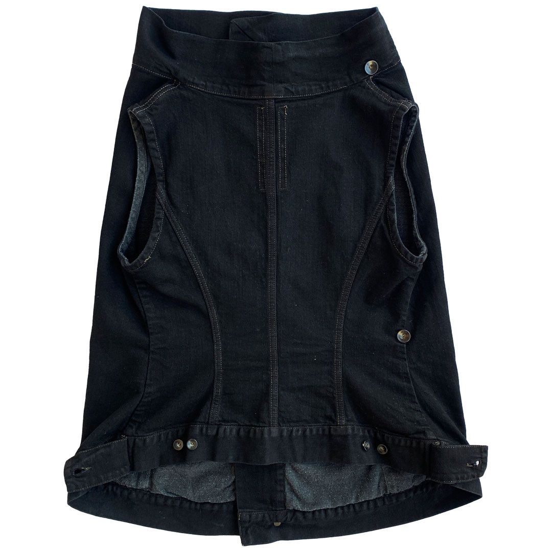 Rick Owens Drkshdw Rick Owens - DRKSHDW Sleeveless Exploder Jacktet - Black - S Size US S / EU 44-46 / 1 - 2 Thumbnail