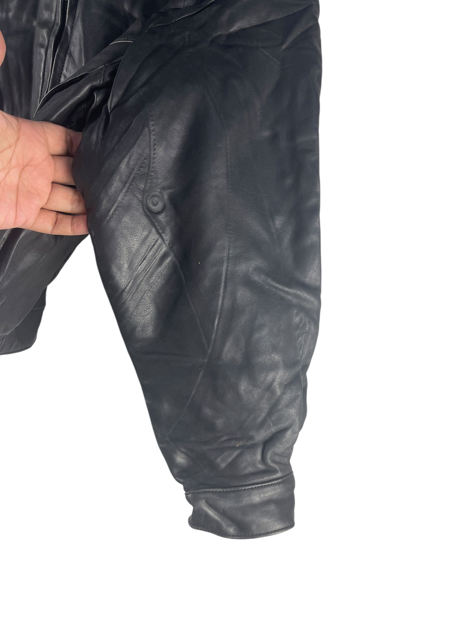 Harley Davidson Vintage Harley-Davidson Leather Bomber Jacket Size M / US 6-8 / IT 42-44 - 13 Thumbnail