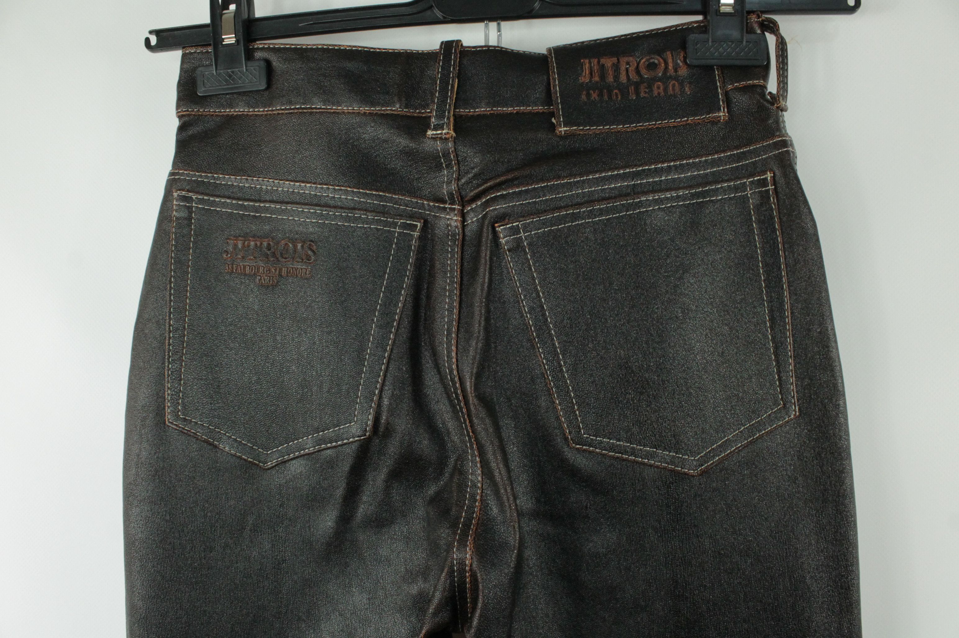 Jitrois Vintage Jean Claude Jitrois Skin Jeans Size 27" / US 4 / IT 40 - 6 Thumbnail