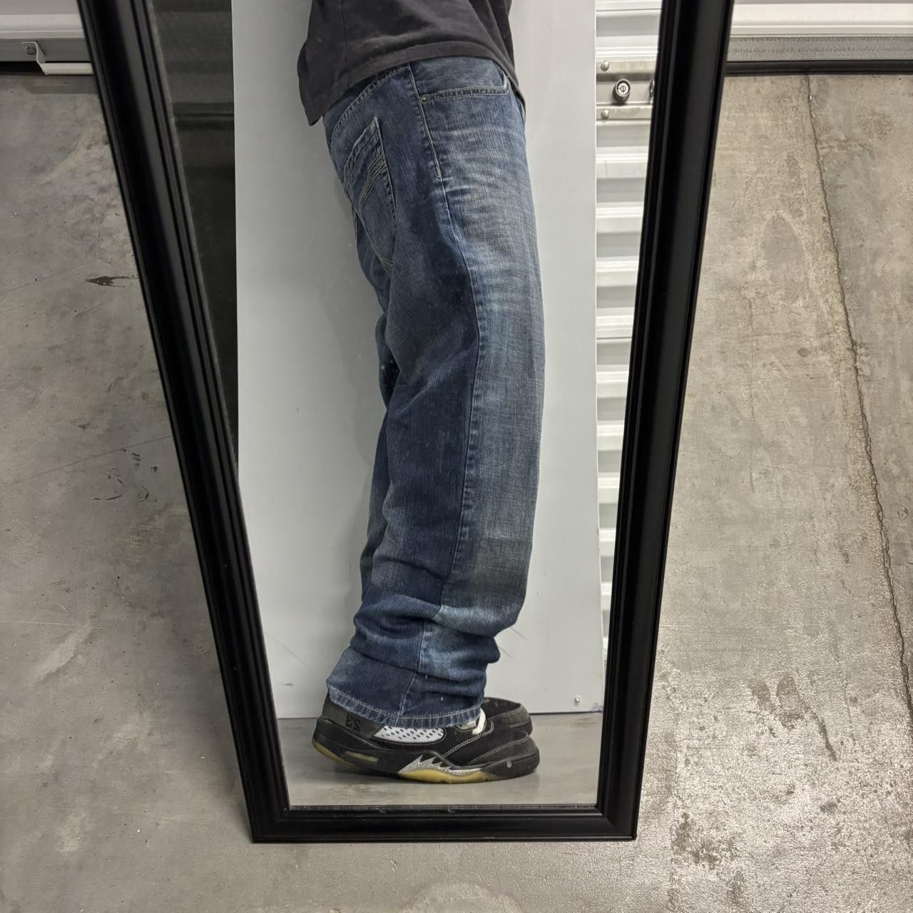 Vintage Crazy Vintage Y2K/2000s Grunge Faded Dark Wash Denim Jeans! 36x30 Size US 36 / EU 52 - 2 Thumbnail