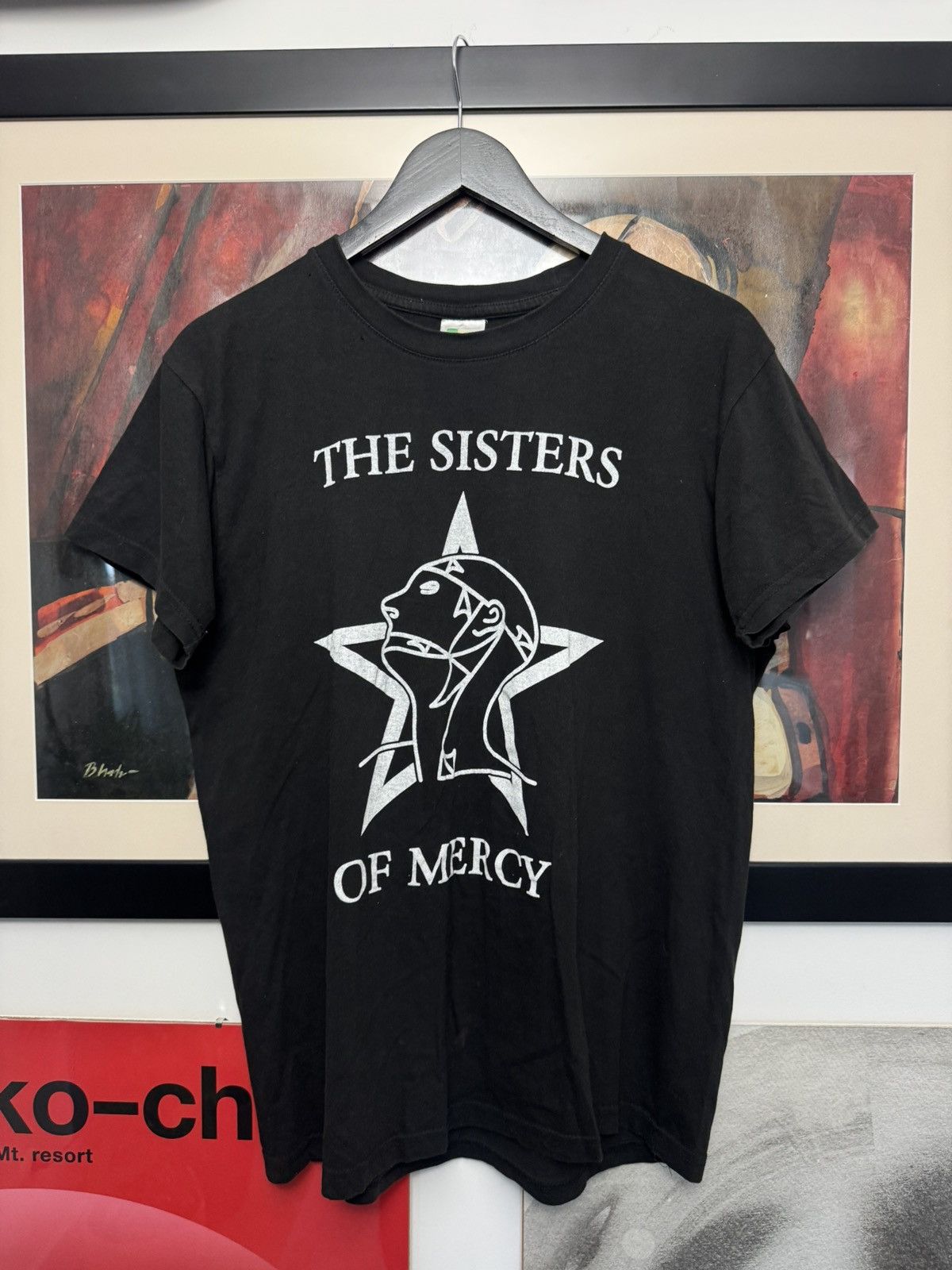 Band Tees Vintage The Sisters Of Mercy Band Tee Washed Goth Rock Rare Size US L / EU 52-54 / 3 - 1 Thumbnail