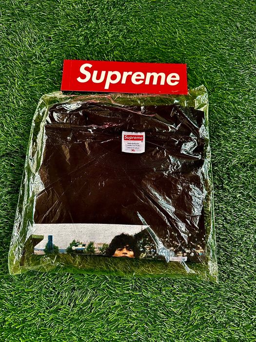 Supreme Supreme Maradona Tee Black SS24 Size XL Ready To Ship