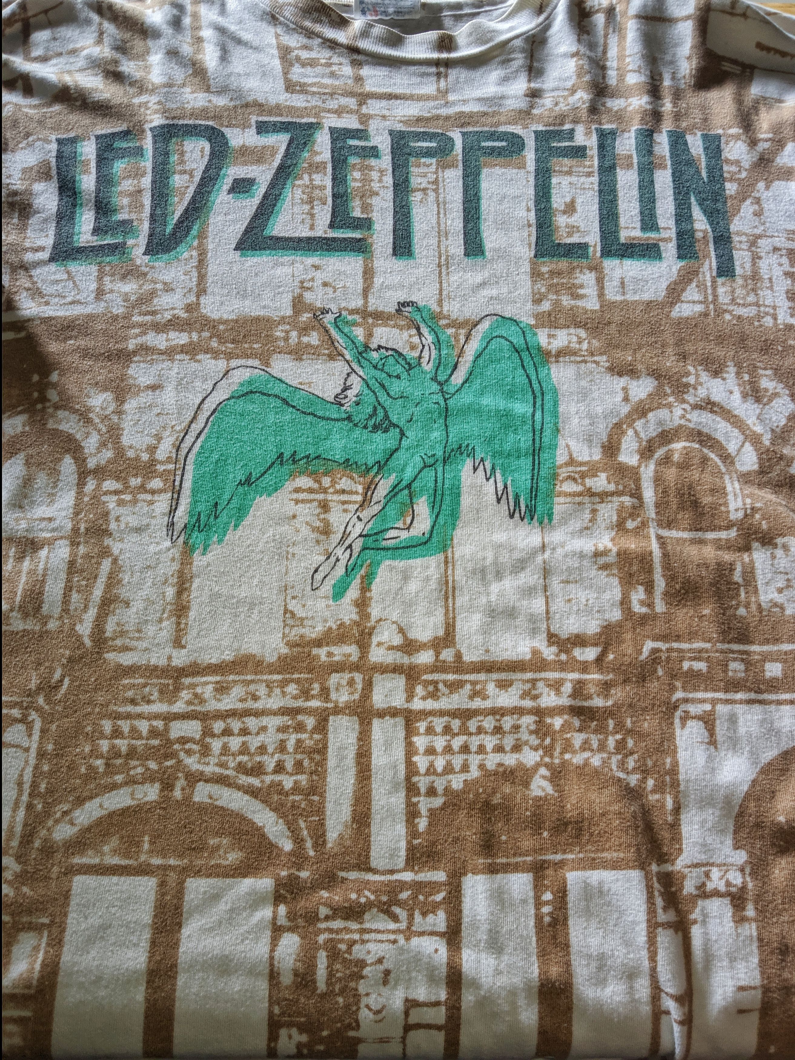 Band Tees × Led Zeppelin 💮 Led Zeppelin RESIZE L 💮 Size US L / EU 52-54 / 3 - 4 Thumbnail