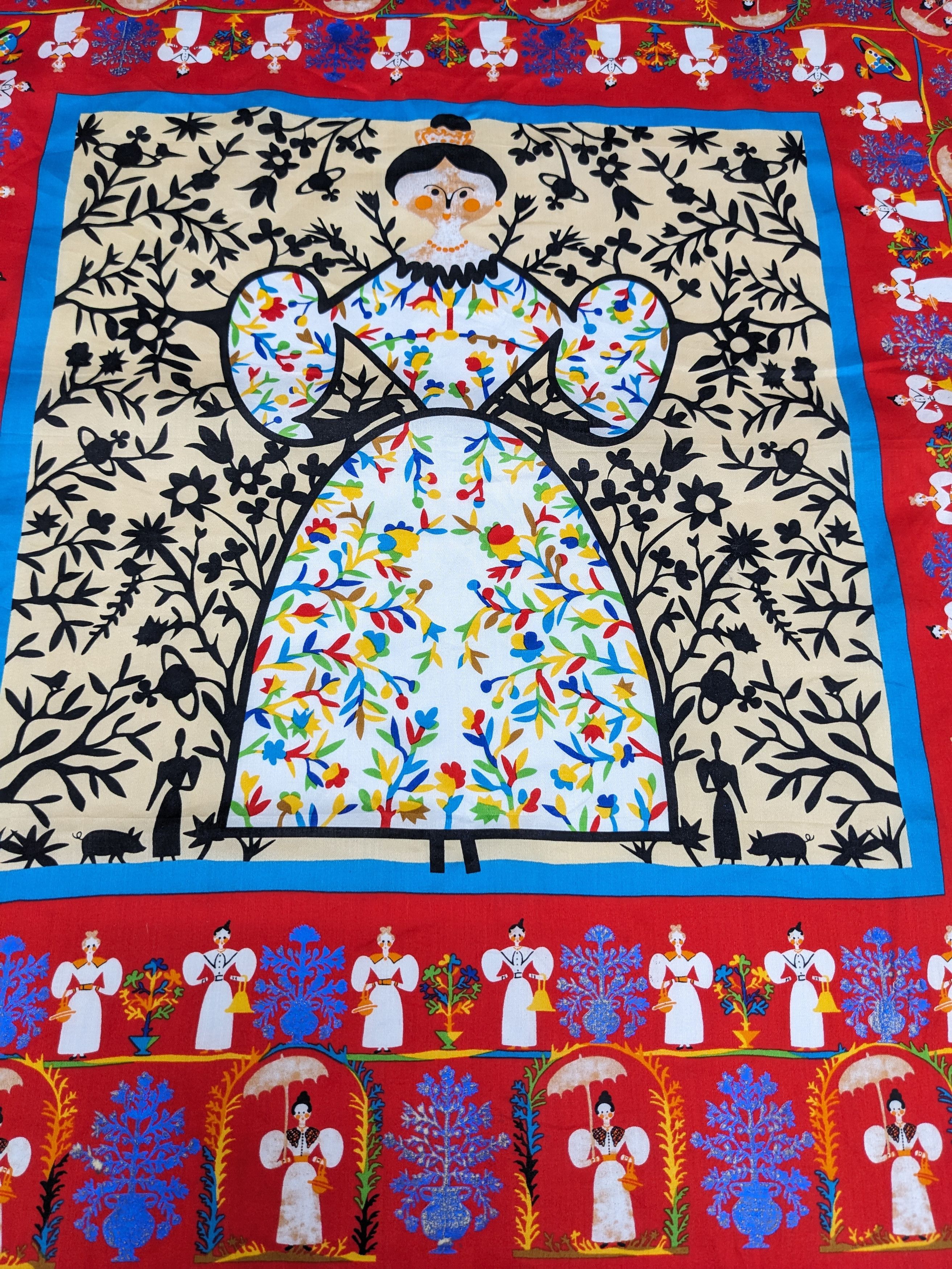 Vivienne Westwood Vivienne Westwood Orb Folk Art Handkerchief Size ONE SIZE - 2 Thumbnail