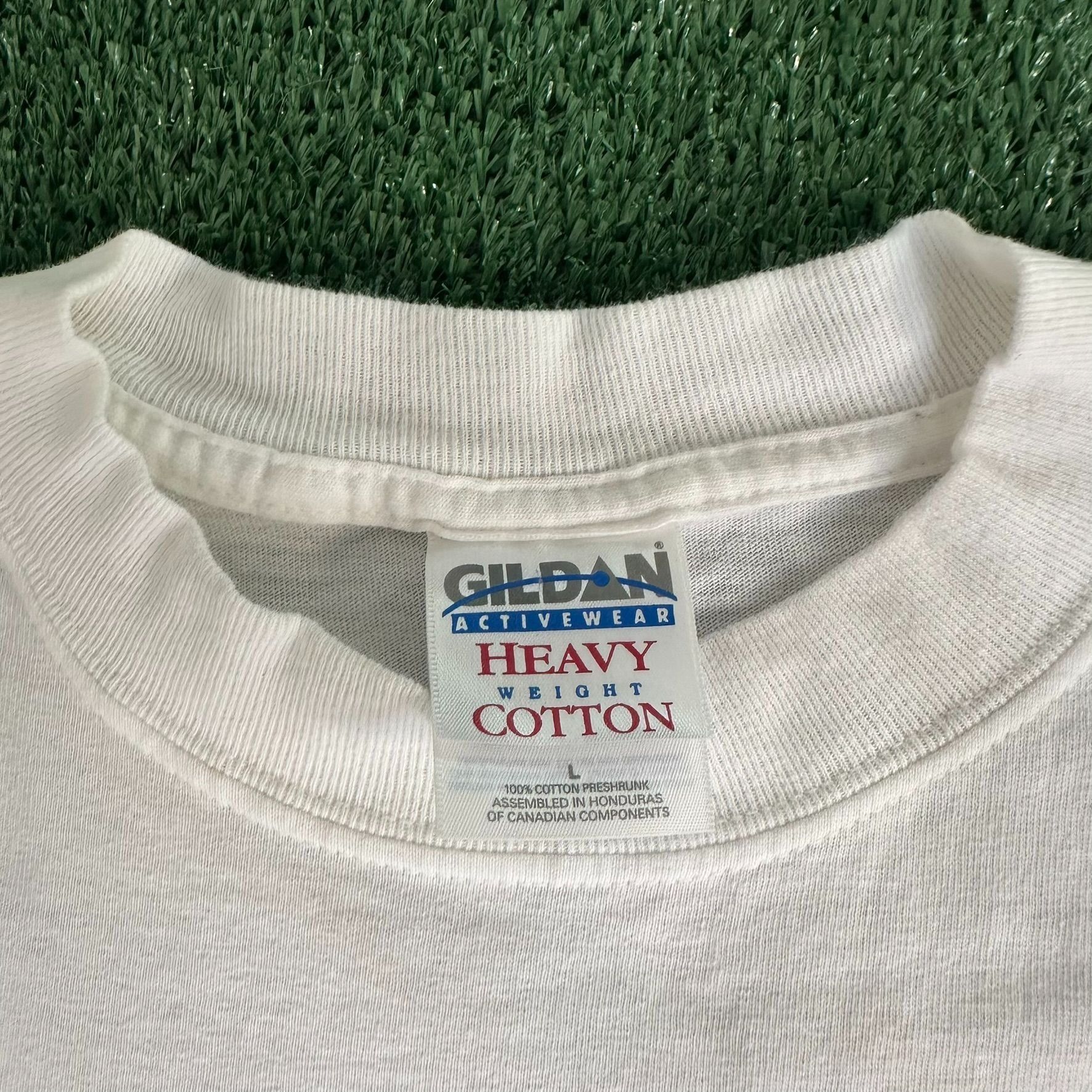 Gildan Vintage 90s Wizard of Oz T-Shirt Toto Dorothy Film Movie Tee Size US L / EU 52-54 / 3 - 4 Thumbnail