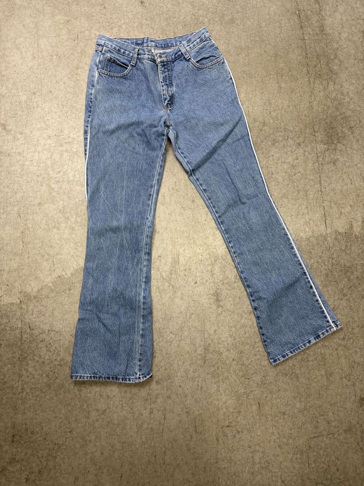 American Apparel Vintage 1980s Boot cut American Jeans Size 27" / US 4 / IT 40 - 6 Thumbnail