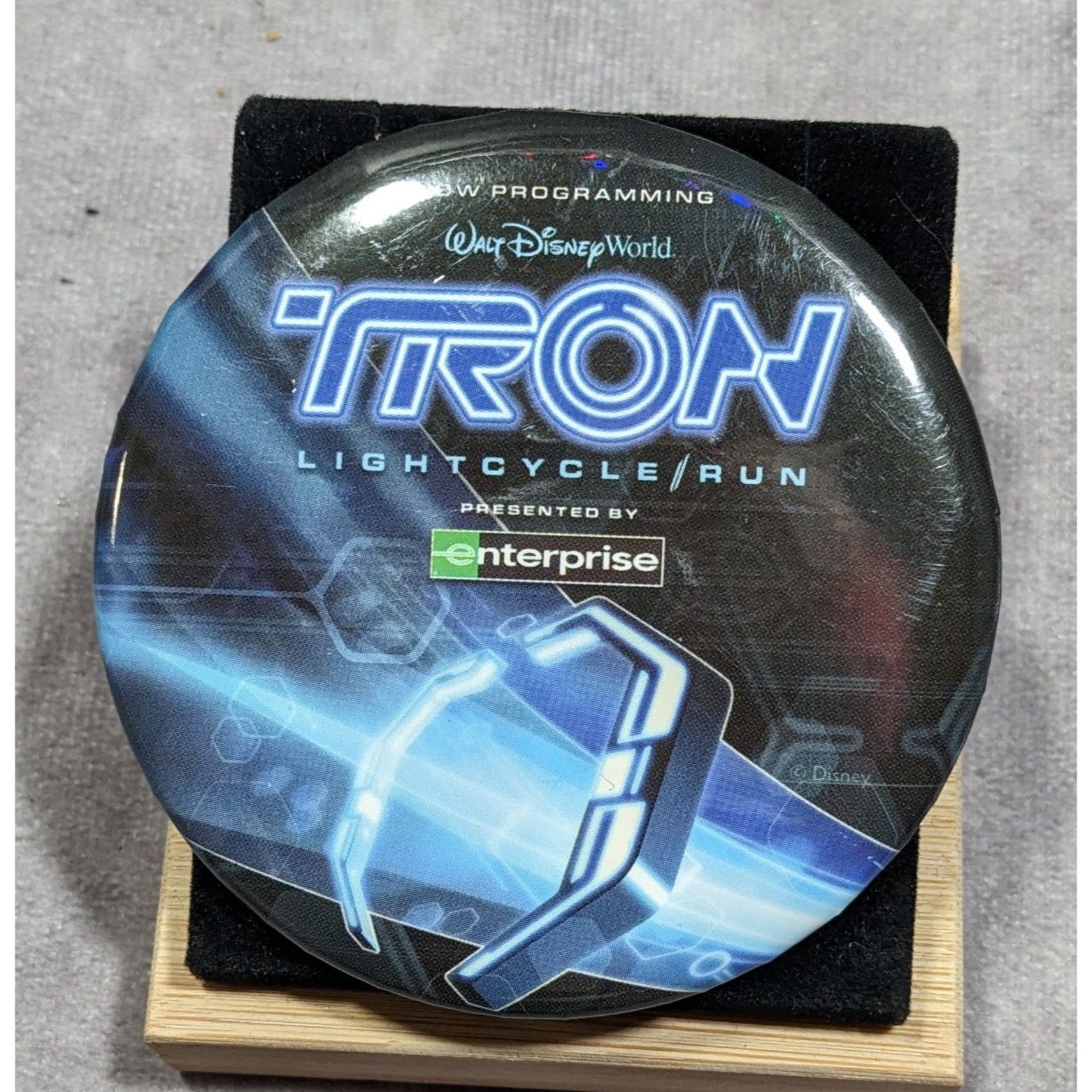 Disney Disney World D23 Tron Lightcycle/Run Large Button Size ONE SIZE - 3 Thumbnail