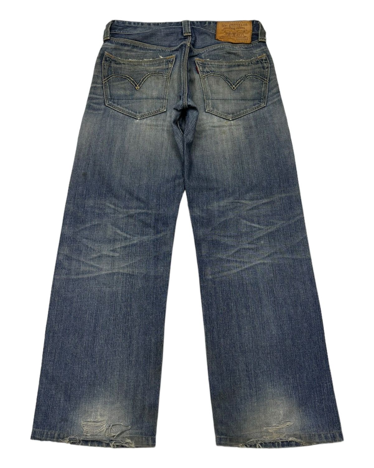 Kapital RARE VINTAGE LEVIS 503 RETRO BAGGY JEANS DISTRESS DENIM Size US 30 / EU 46 - 6 Thumbnail