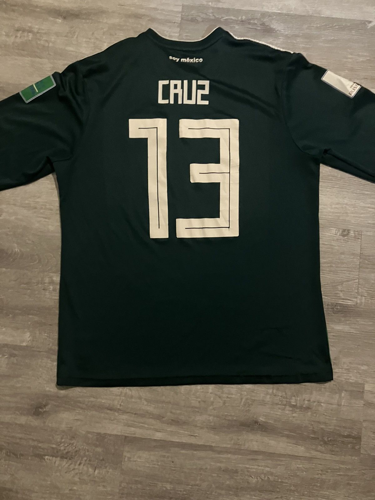 Adidas Mexico 2018 Cup Cruz Soccer Jersey Size US M / EU 48-50 / 2 - 2 Thumbnail