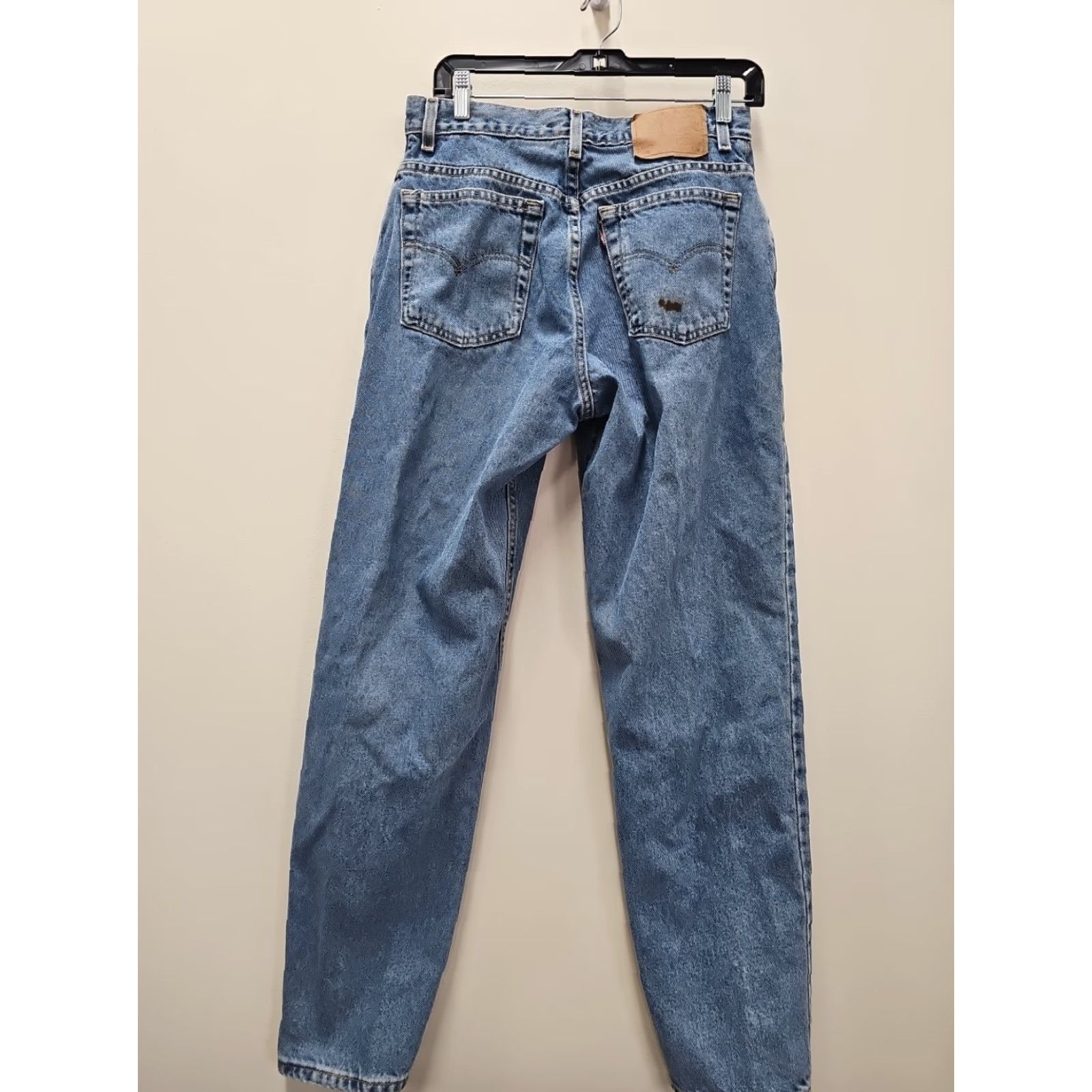 Levi's VINTAGE Levi’s 550 Denim Jeans Women’s Size 12 Regular Blue 5-Pocket Design 90s Size 34" / US 12 / IT 48 - 6 Thumbnail