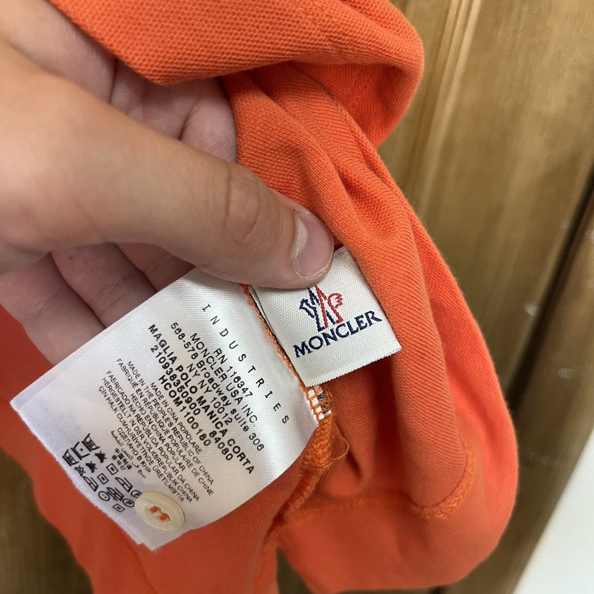 Moncler Moncler Polo T-Shirt Size US S / EU 44-46 / 1 - 8 Thumbnail