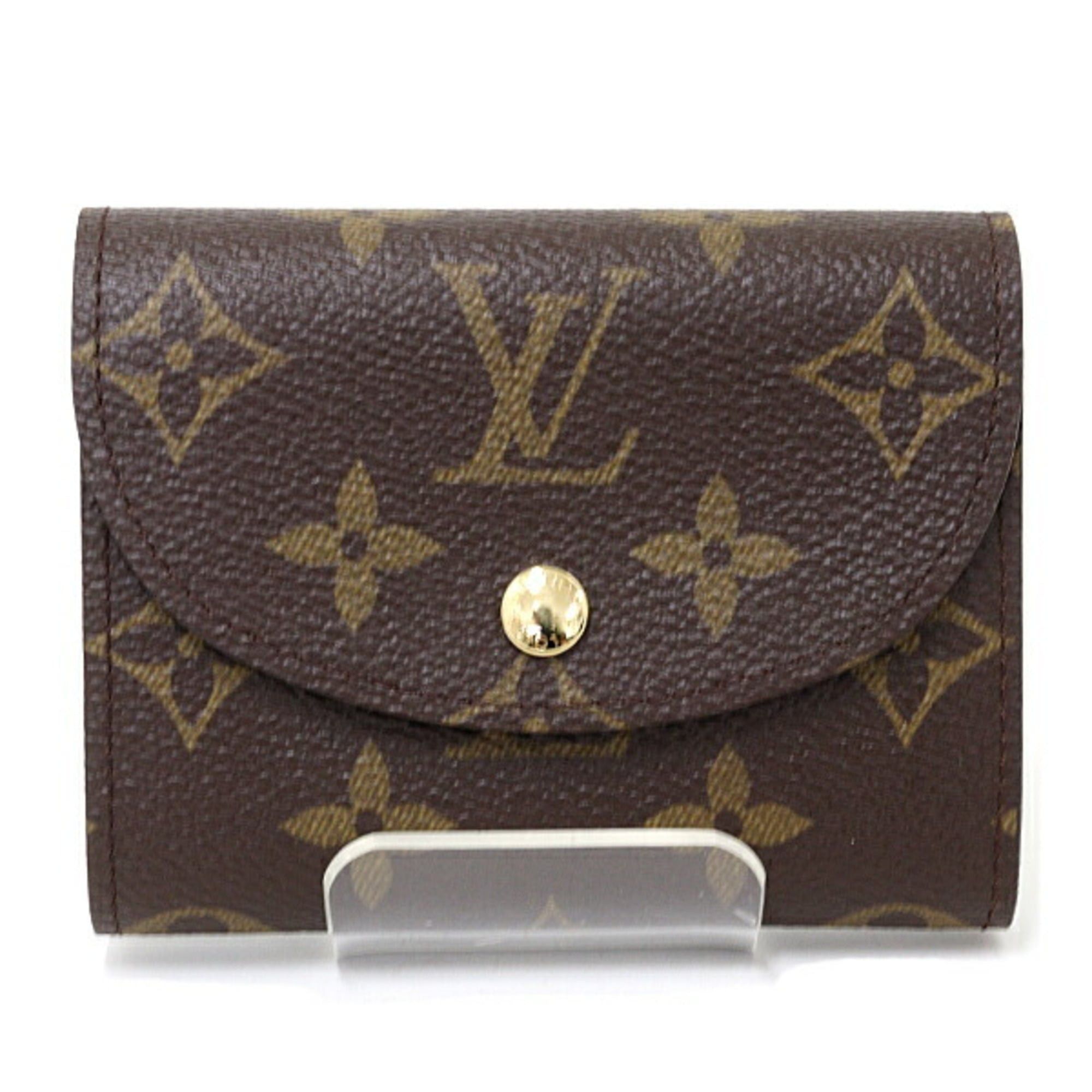 Louis Vuitton Louis Vuitton Portefeuille Helene Tri-fold Wallet, Monogram Canvas, M60253, Brown Size ONE SIZE - 1 Thumbnail