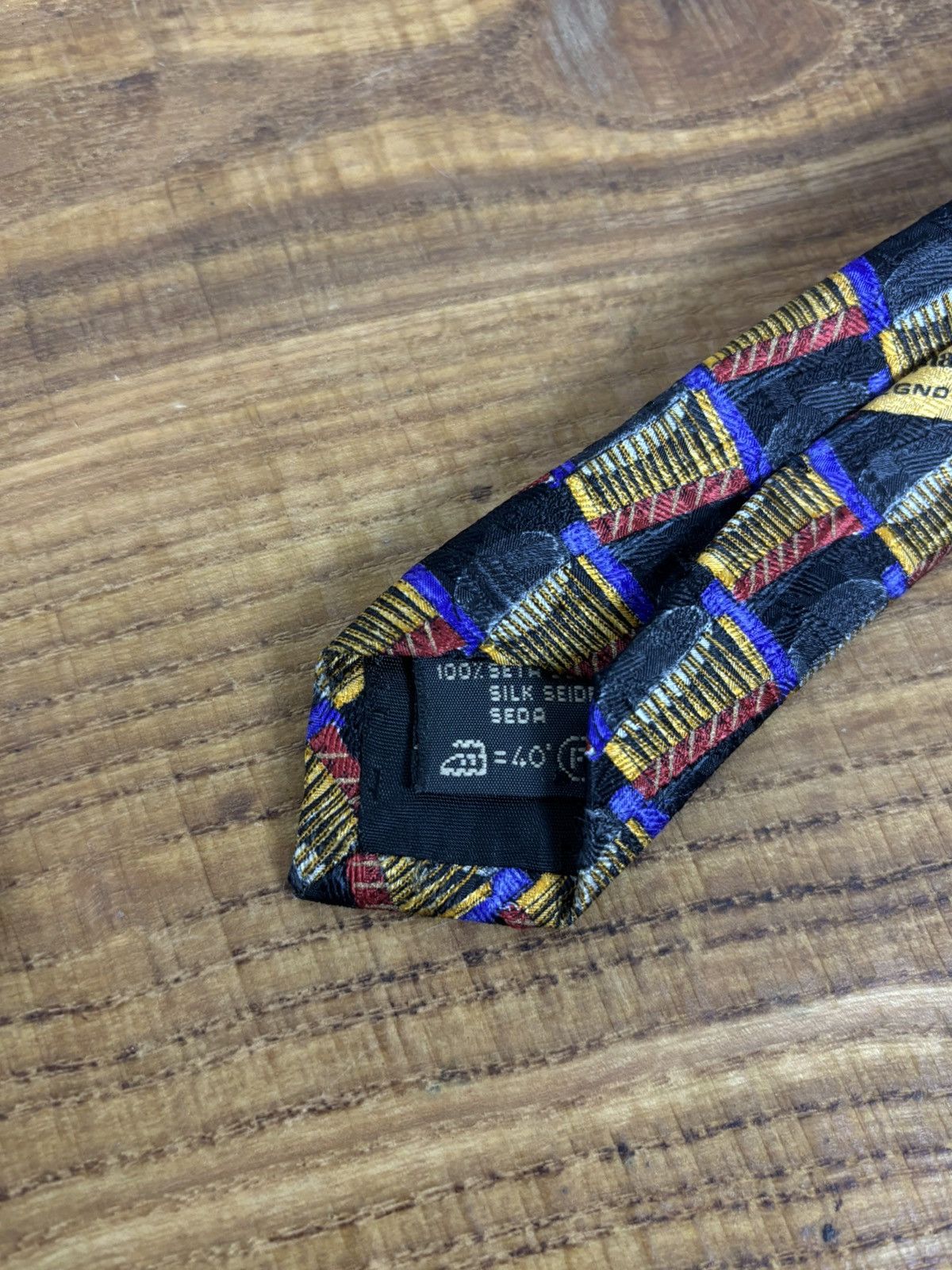 Ermenegildo Zegna Vintage Ermenegildo Zegna Exclusive Design Silk Tie Size ONE SIZE - 5 Thumbnail