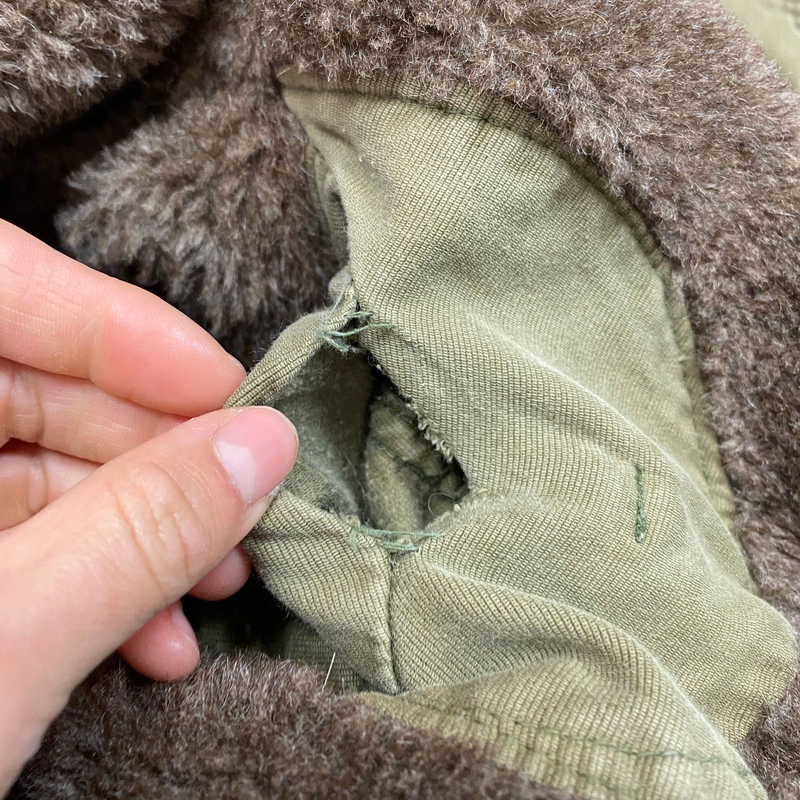 Vintage VTG WWII Military Talon Zipper Fur Lined Hooded Parka XL Size US XL / EU 56 / 4 - 11 Thumbnail