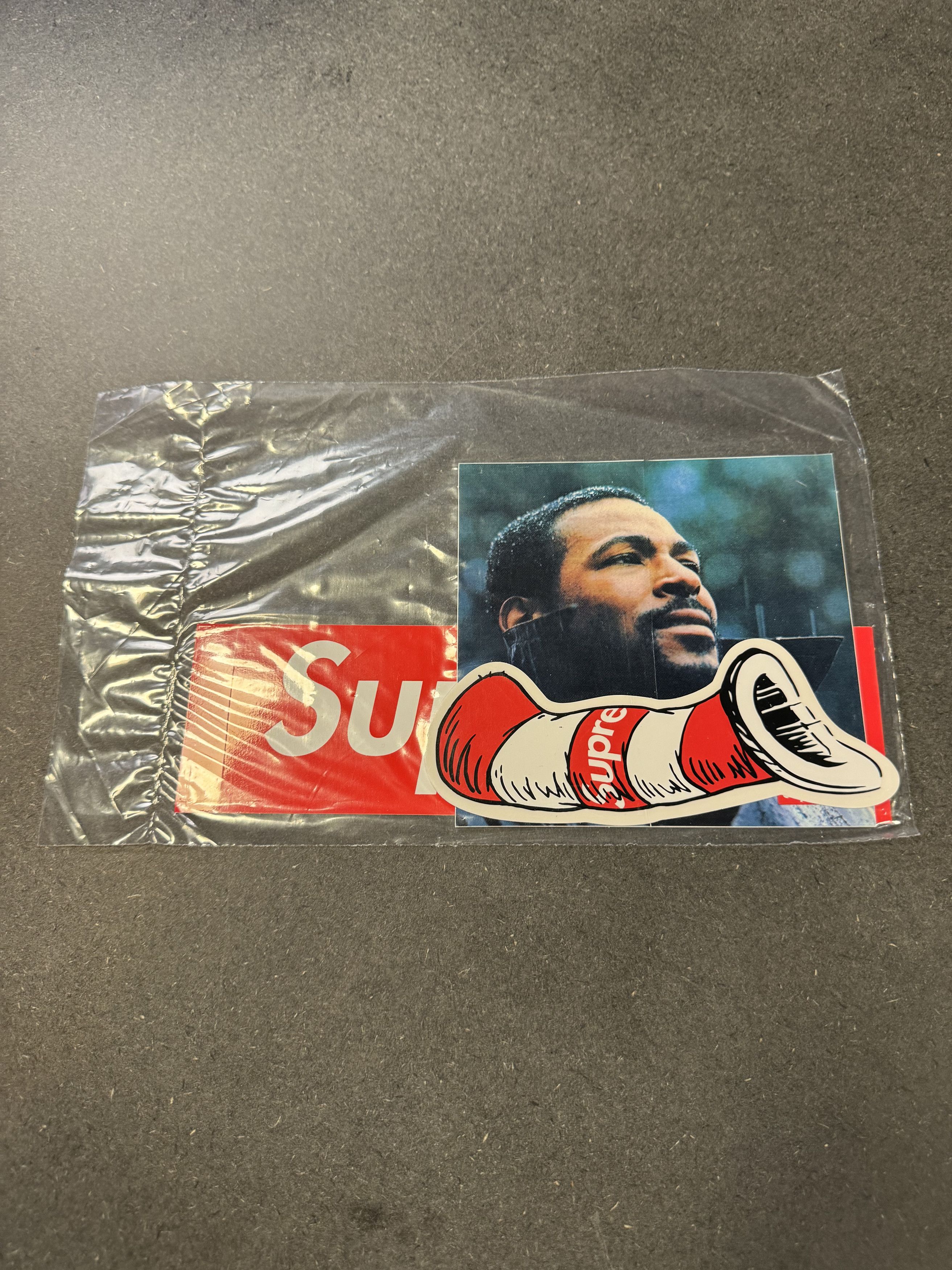 Supreme Supreme Sticker Lot Cat in the Hat Dr. Suess - Marvin Gaye Size ONE SIZE - 1 Preview