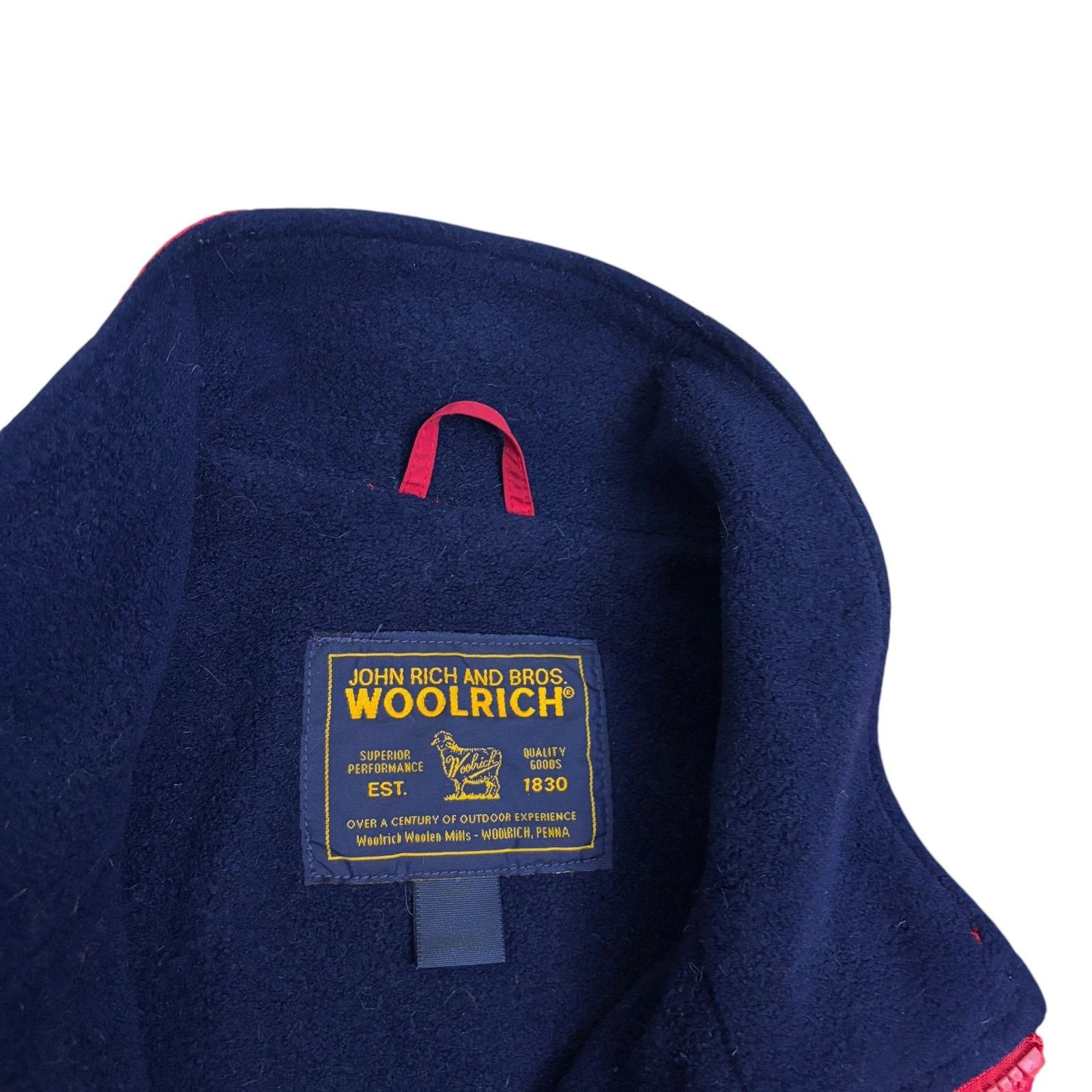 Woolrich Woolen Mills Woolrich Vintage 90s Jacket Winter Casual Fleece Coat Large Size US L / EU 52-54 / 3 - 3 Thumbnail