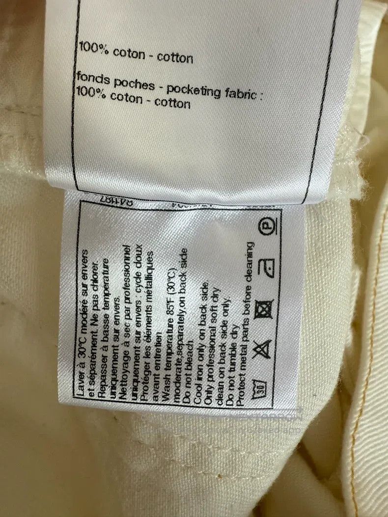 Chanel Chanel White jeans Size 26" / US 2 / IT 38 - 7 Thumbnail
