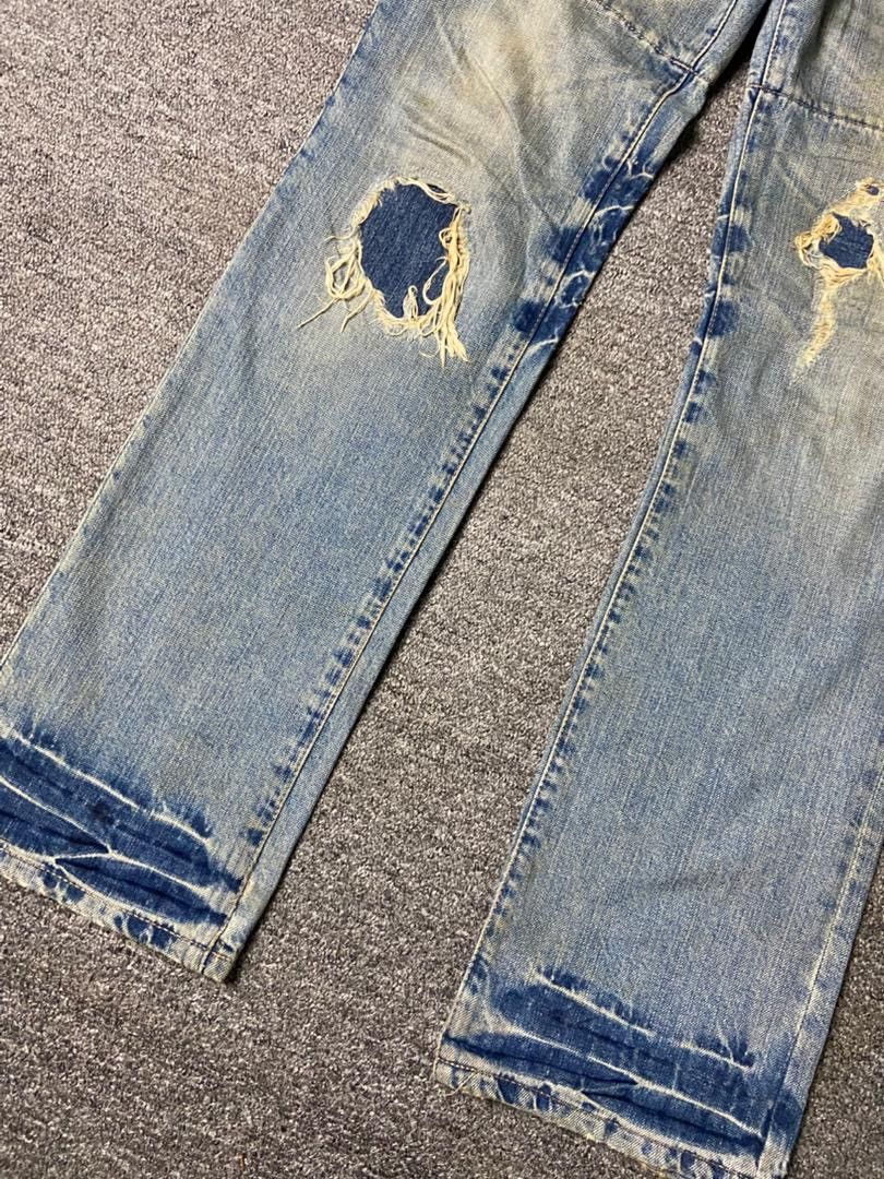 PPFM 🔥Vintage PPFM Double Waist Distressed Jeans🔥 (136) Size US 32 / EU 48 - 14 Thumbnail