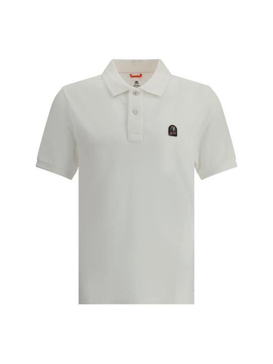 PARAJUMPERS Men Polo Shirts 25SMPMPOPO02 0501 WHITE