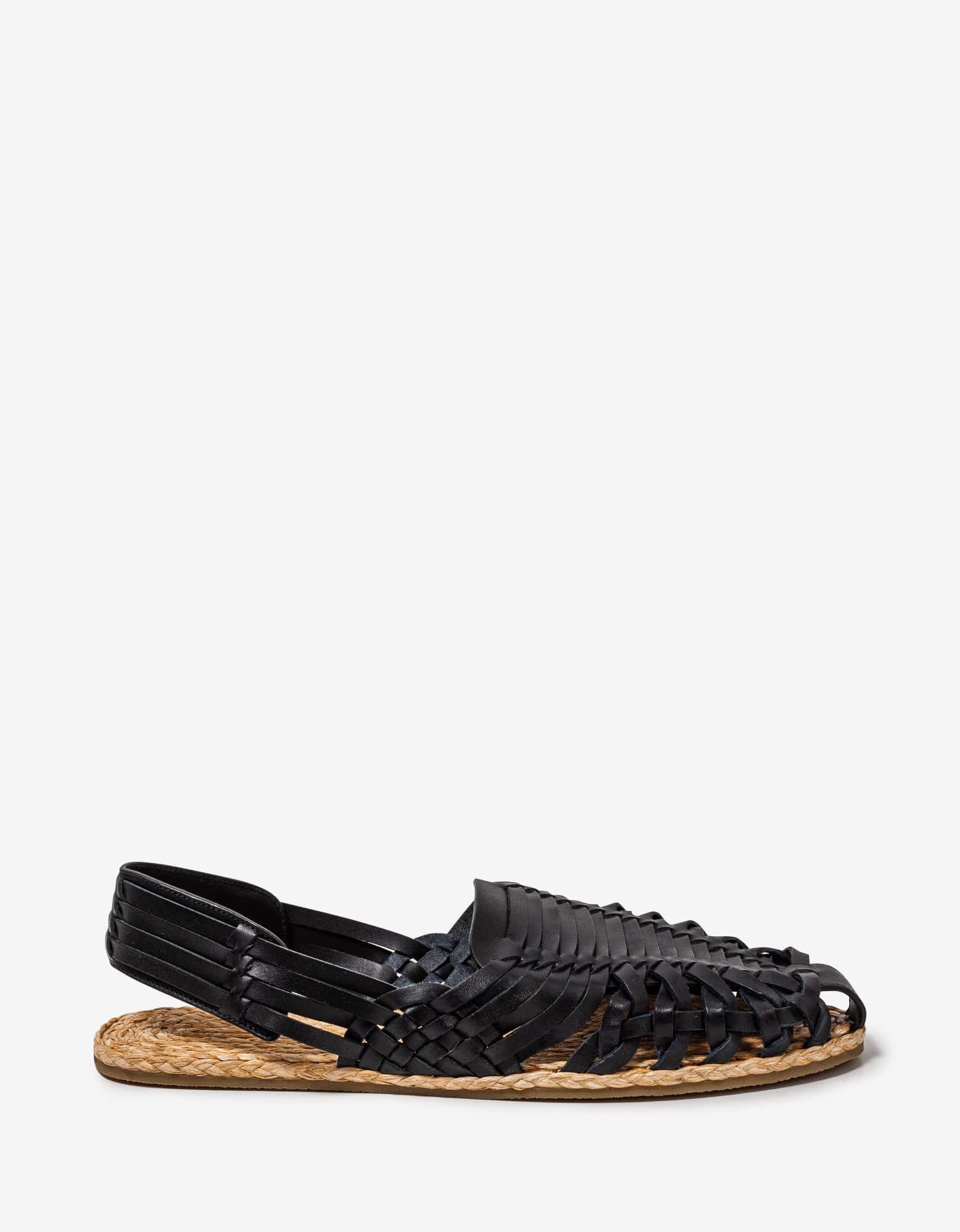 Saint Laurent Paris Saint Laurent Black Sidi Leather Sandals Size US 12 / EU 45 - 2 Thumbnail