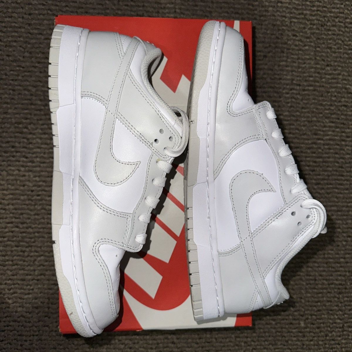 Nike Nike Dunk Low Photon Dust (Women’s) Size US 8.5 / IT 38.5 - 1 Thumbnail
