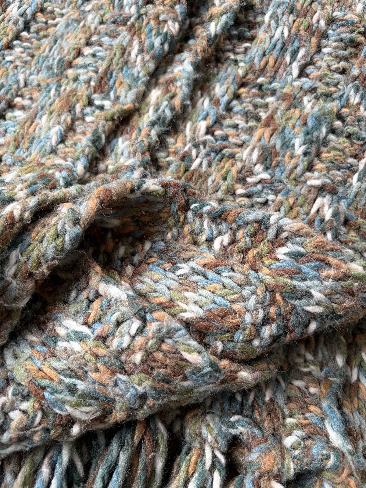 Miss Sixty Miss Sixty Multicolor Knitted Scarf Muffler Super Long Size ONE SIZE - 3 Thumbnail