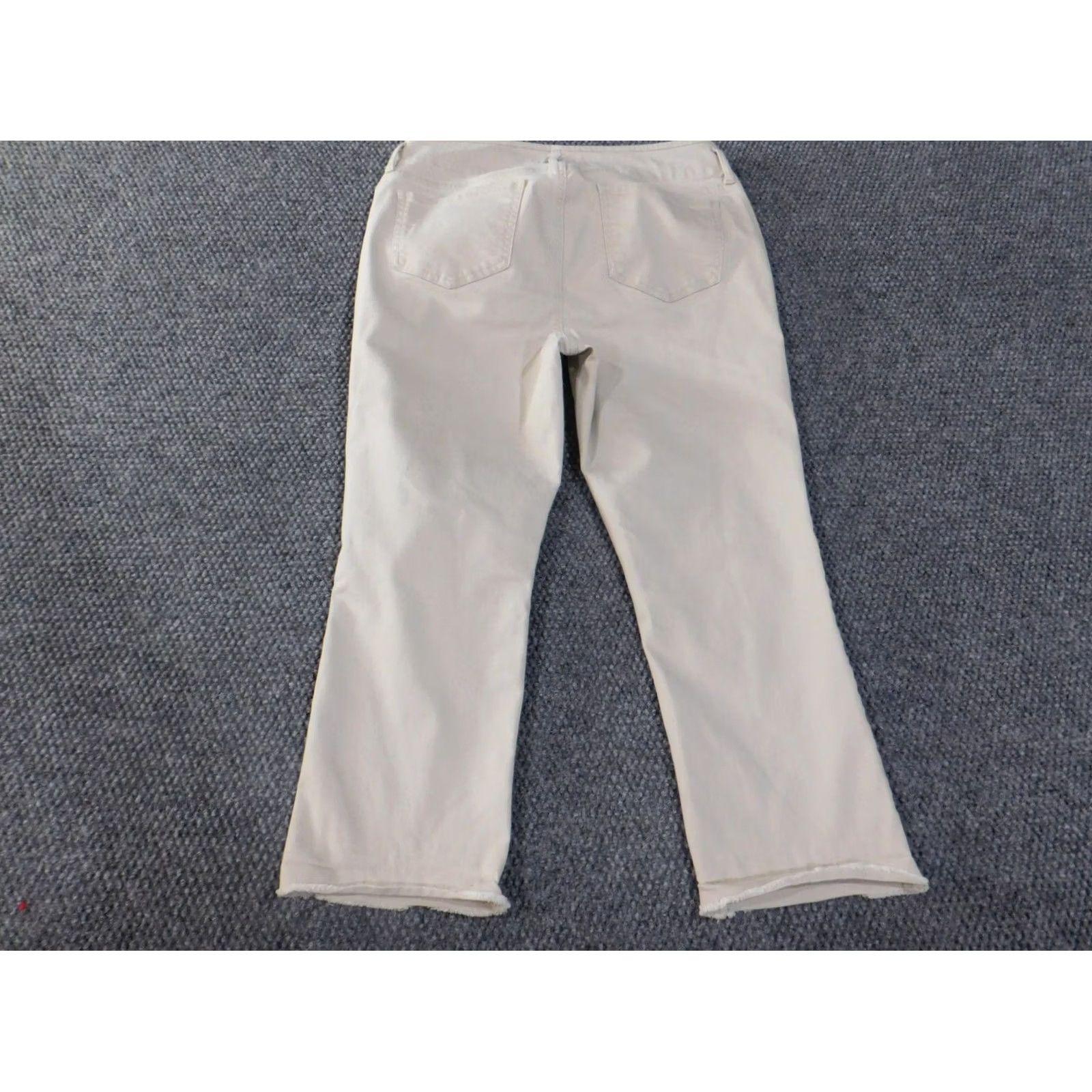 NYDJ NYDJ Jeans Size 8 Straight Gray Lift Tuck Denim Metallic Womens Casual Stretch Regular Rise 8.5-10.5 Inseam 33 in Size 30" / US 8 / IT 44 - 7 Thumbnail