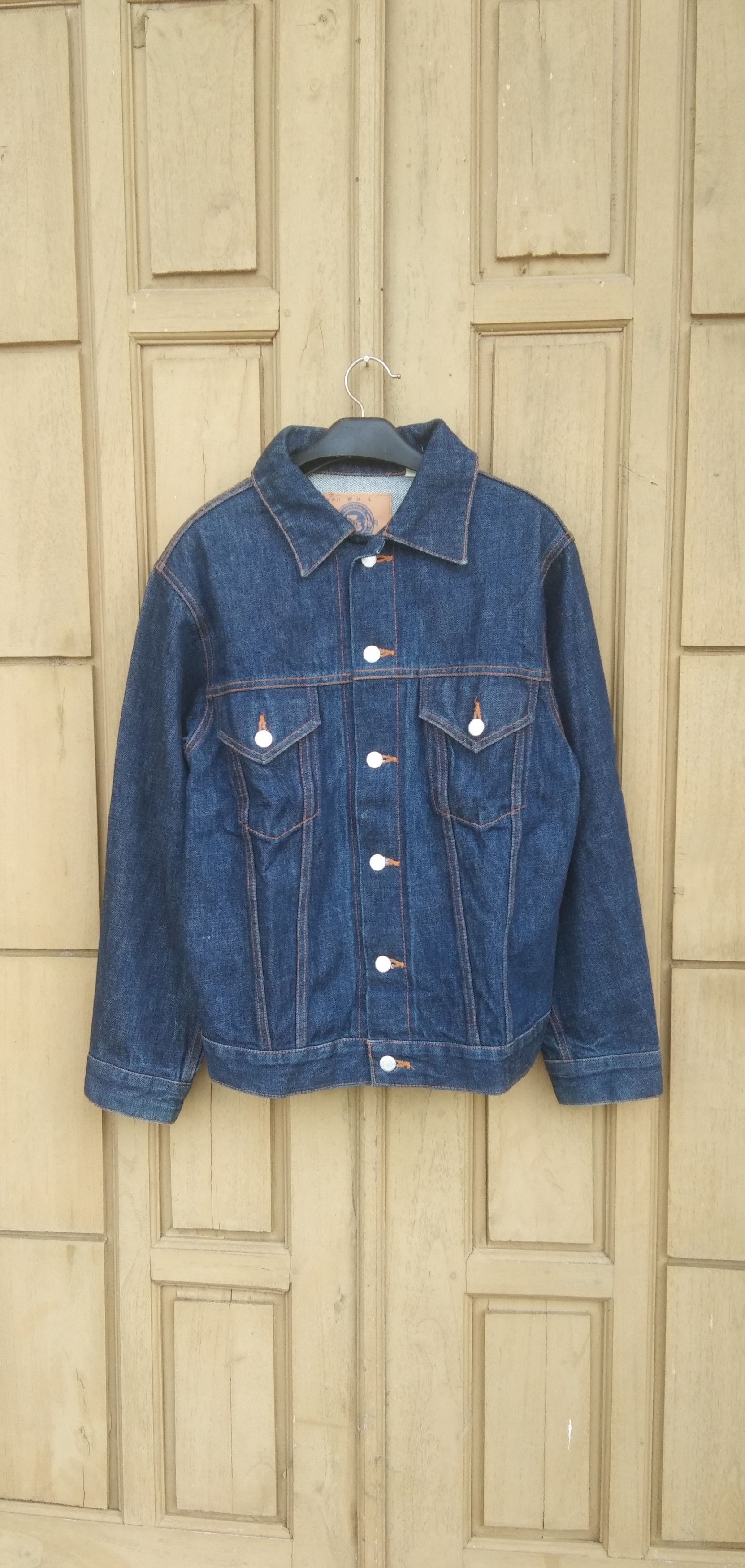 Japanese Brand Good enough selved blu denim jacket Size US M / EU 48-50 / 2 - 1 Thumbnail