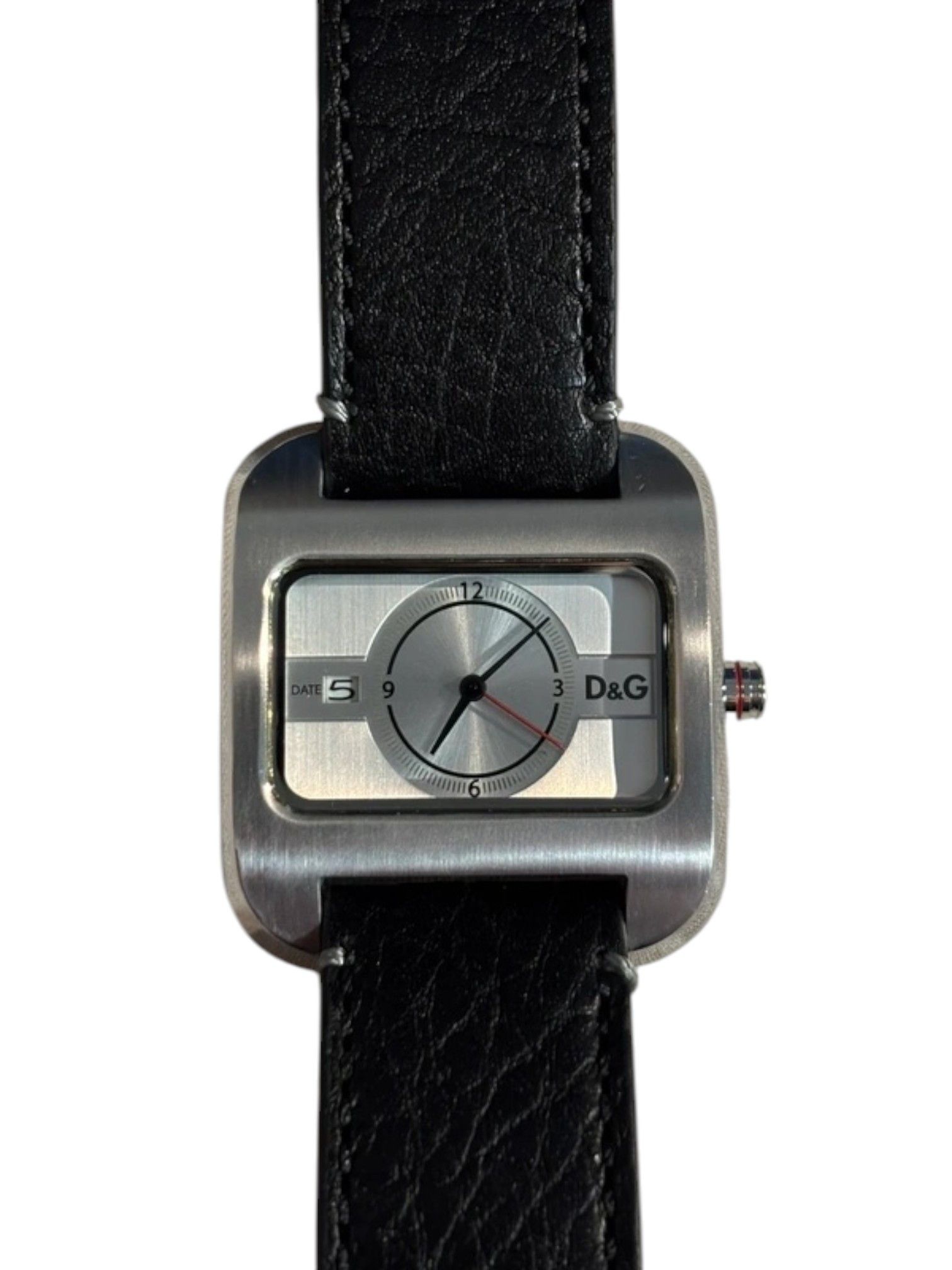 Dolce & Gabbana D&G Time Square Dial Watch + Extra Stainless Steel Bracelet Size ONE SIZE - 17 Thumbnail