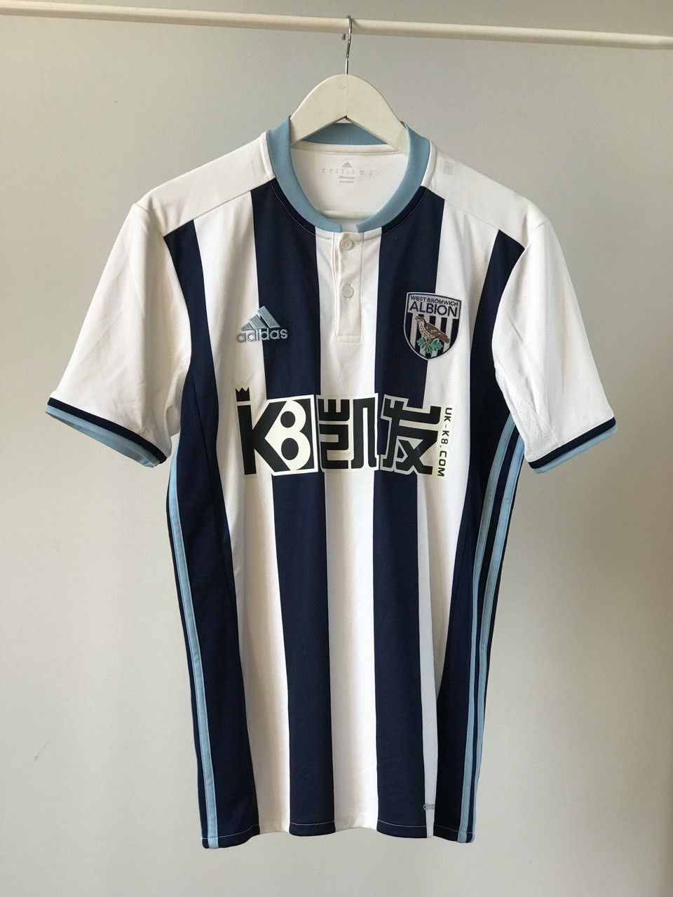Adidas Adidas West Bromwich Albion Football Shirt Size US S / EU 44-46 / 1 - 1 Thumbnail