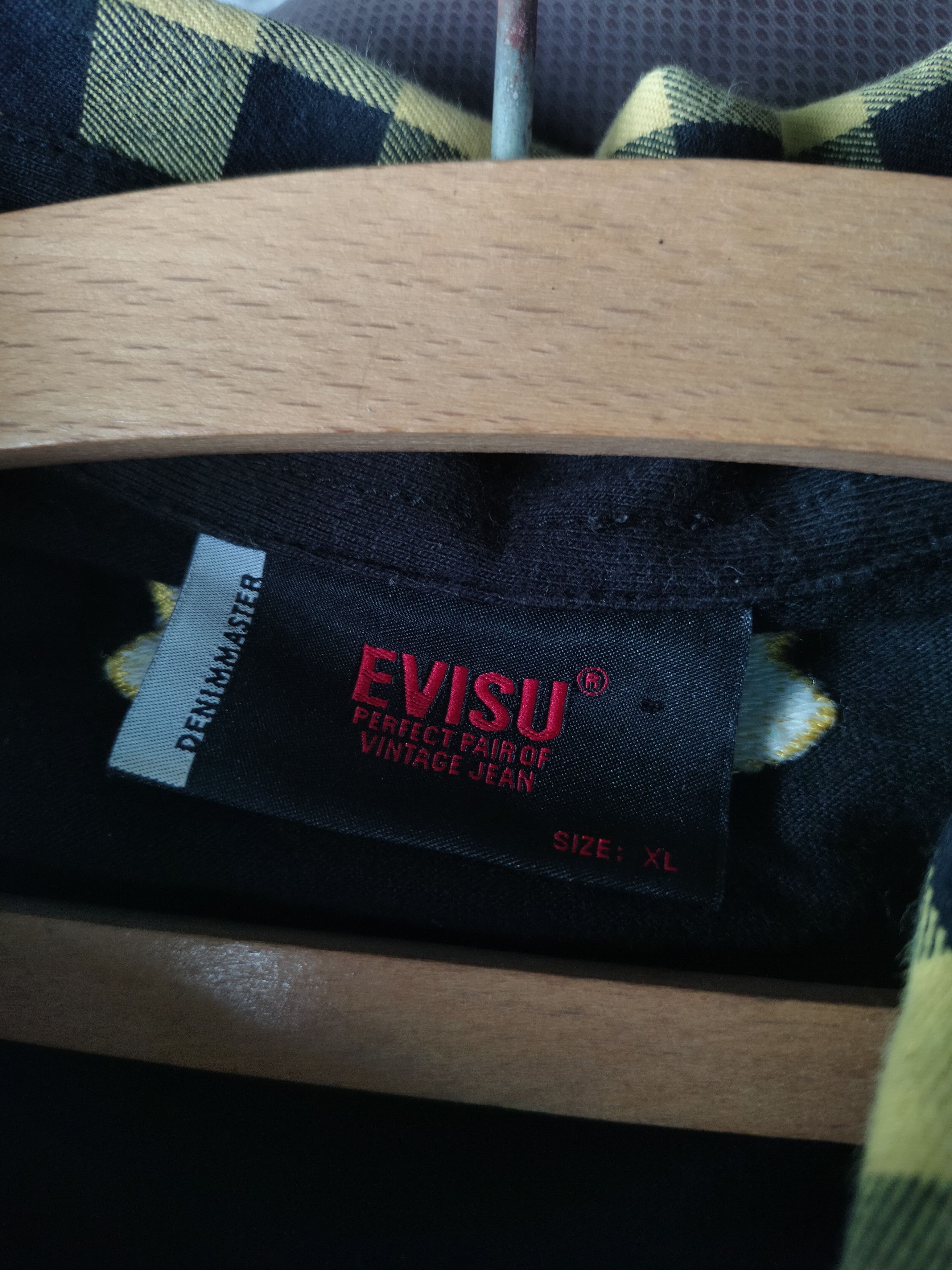 Evisu Evisu Checkered Embroidered logo Button up shirts Size US L / EU 52-54 / 3 - 8 Thumbnail