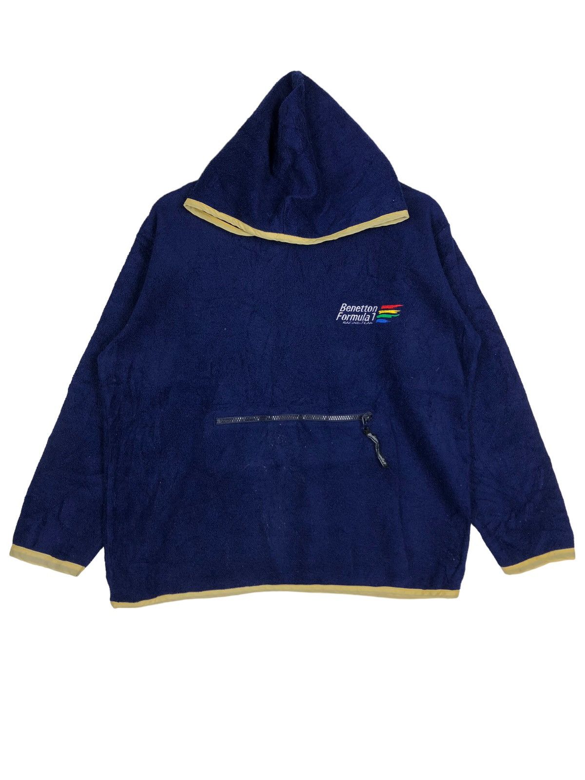 Japanese Brand 🔥90’s Vintage Benetton Formula 1 Racing Team Hoodie Jacket Size US L / EU 52-54 / 3 - 1 Thumbnail