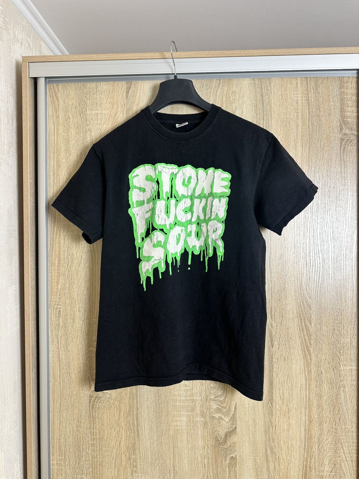 Band Tees 🔥 Stone Sour 2010 In Secrecy We Trust Vintage Rock T Shirt Size US M / EU 48-50 / 2 - 1 Thumbnail